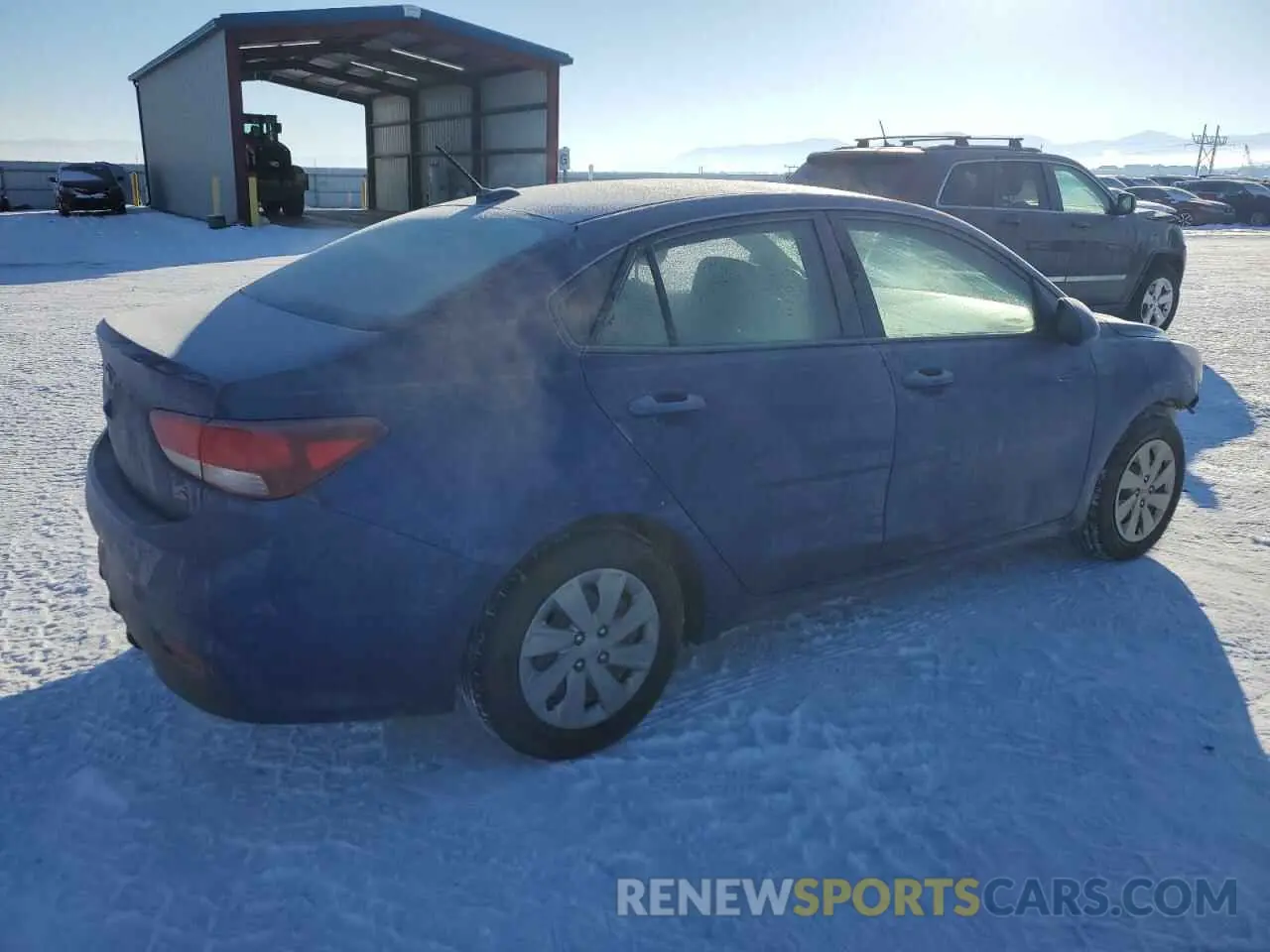 3 Photograph of a damaged car 3KPA24AD1LE263083 KIA RIO 2020