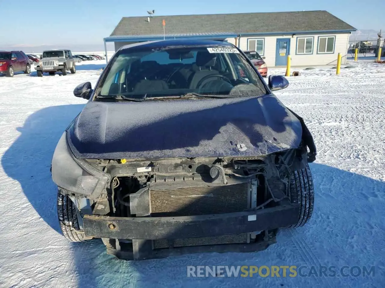 5 Photograph of a damaged car 3KPA24AD1LE263083 KIA RIO 2020