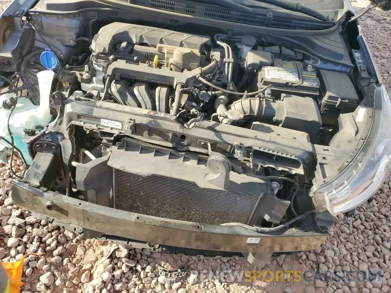 11 Photograph of a damaged car 3KPA24AD1LE268526 KIA RIO 2020