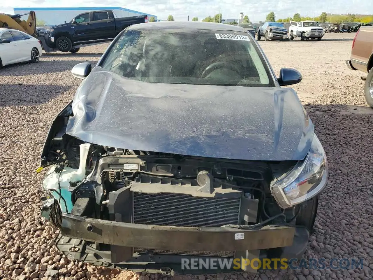 5 Photograph of a damaged car 3KPA24AD1LE268526 KIA RIO 2020
