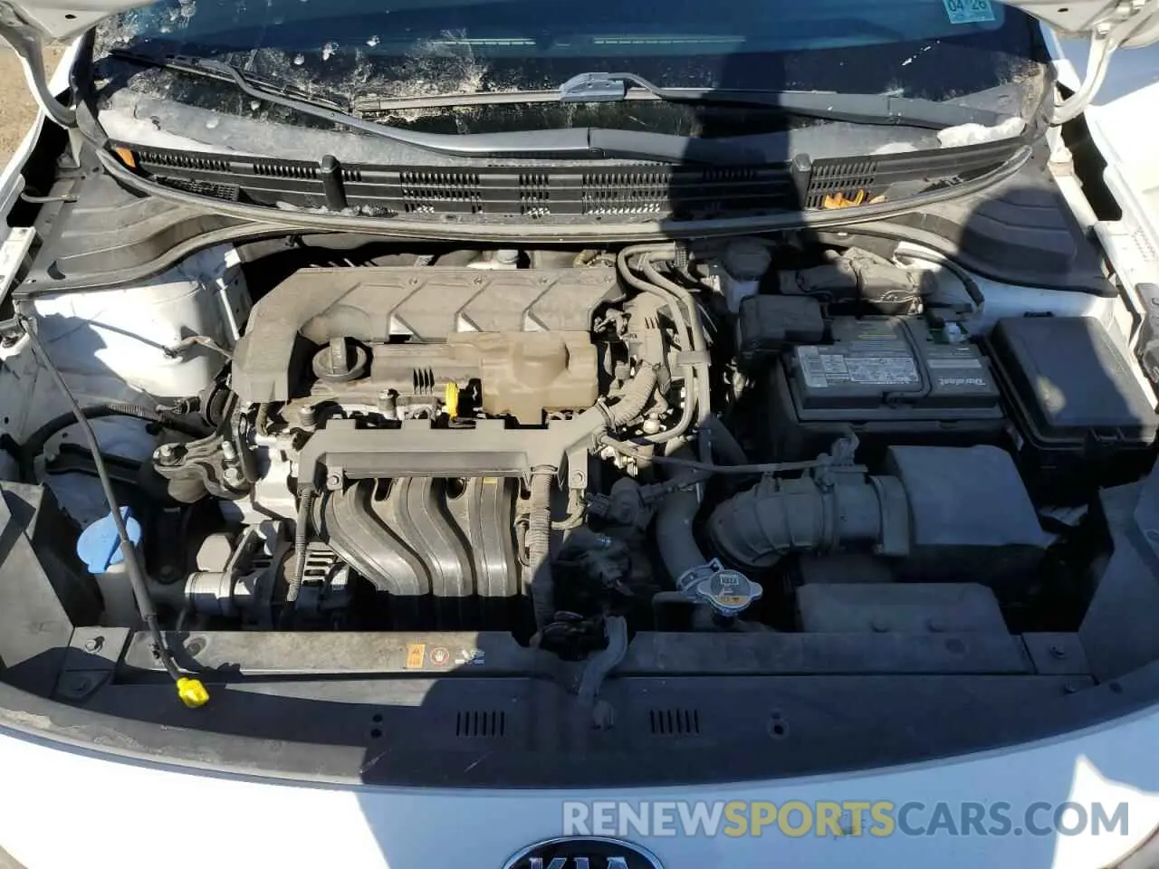 11 Photograph of a damaged car 3KPA24AD1LE283785 KIA RIO 2020
