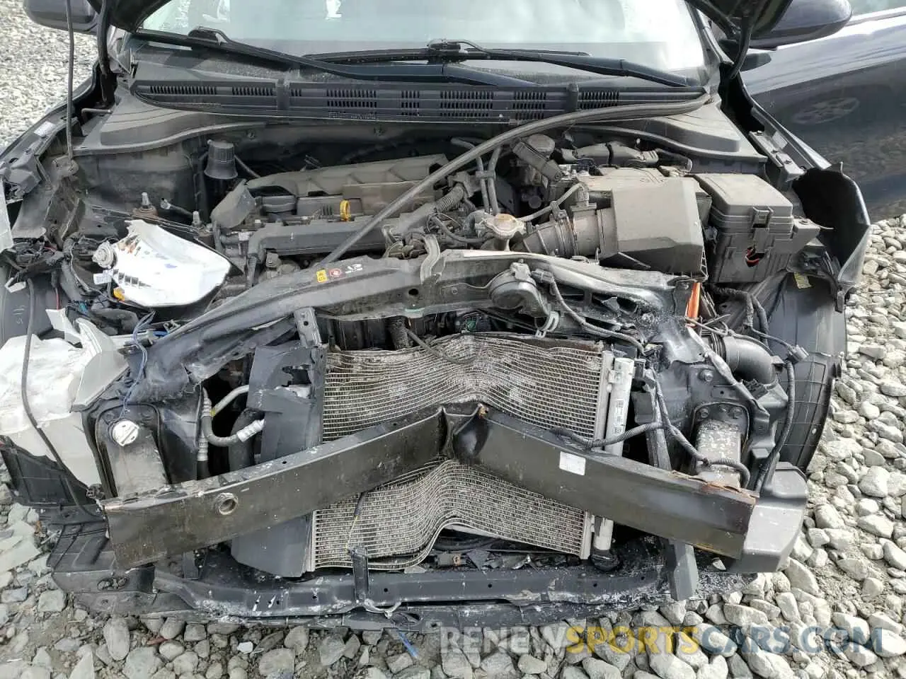 13 Photograph of a damaged car 3KPA24AD1LE286105 KIA RIO 2020