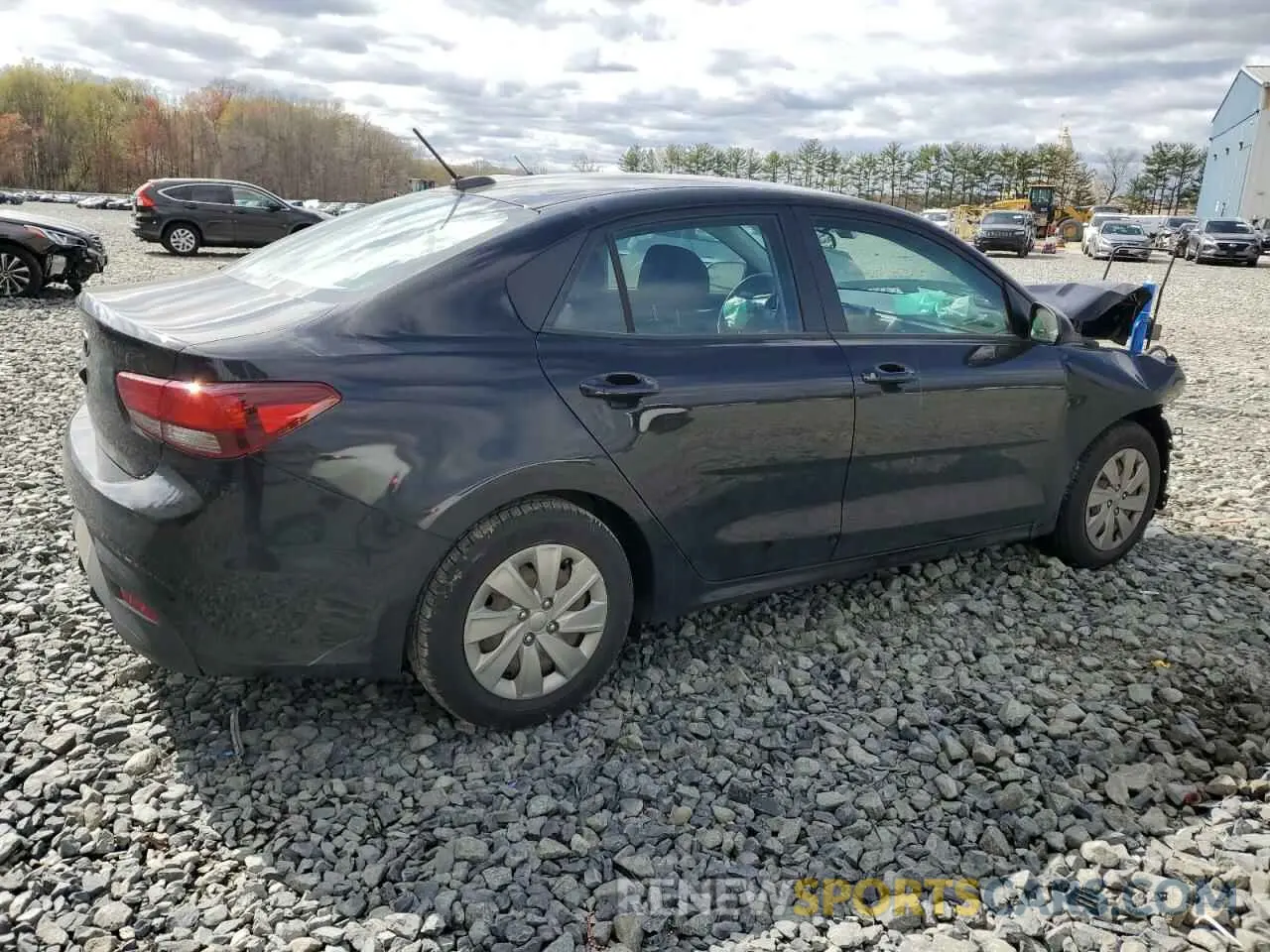 3 Photograph of a damaged car 3KPA24AD1LE286105 KIA RIO 2020