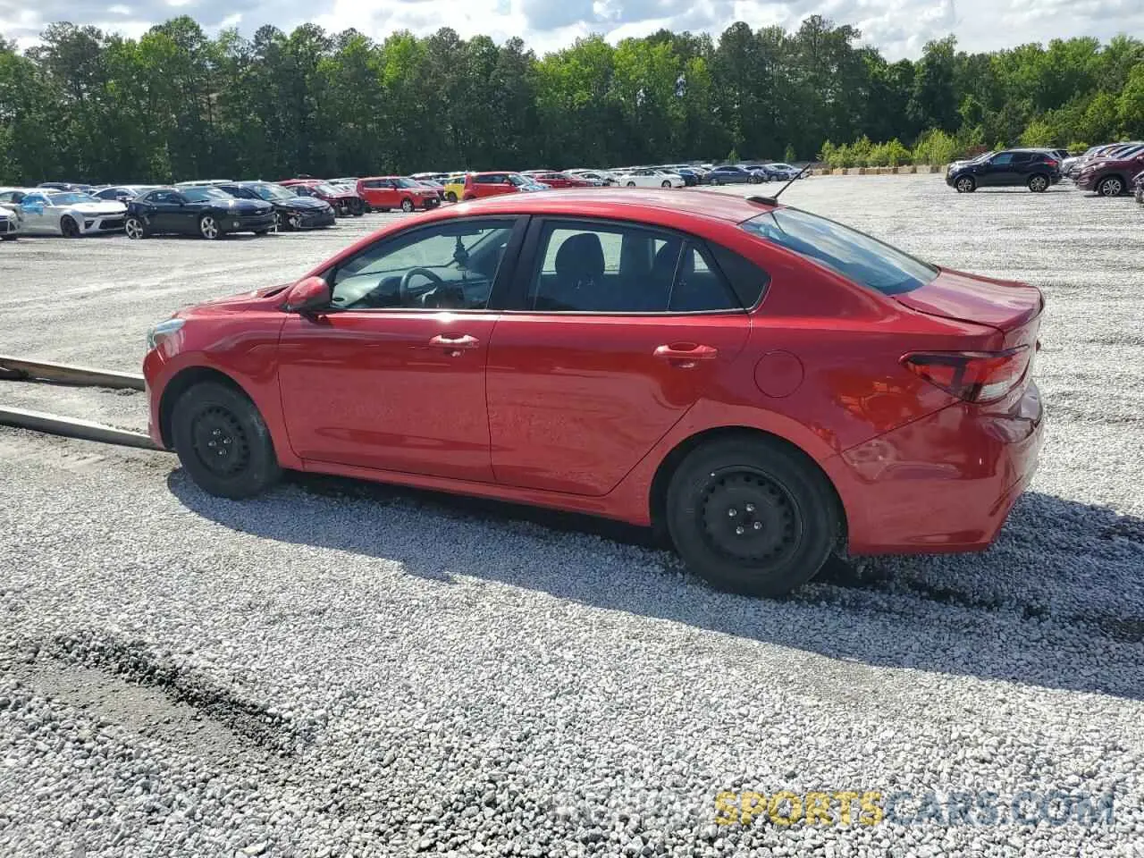 2 Photograph of a damaged car 3KPA24AD1LE289067 KIA RIO 2020