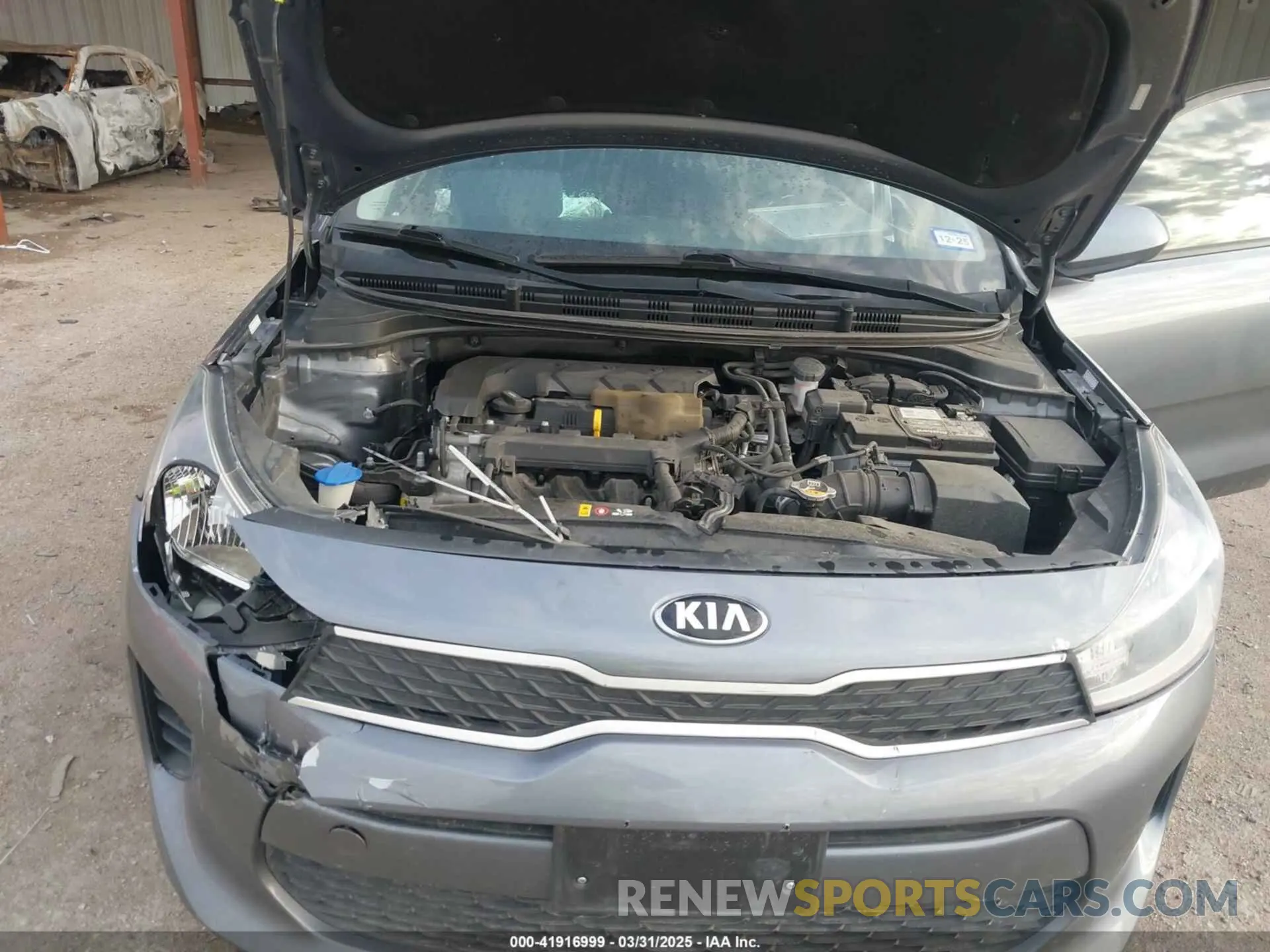 10 Photograph of a damaged car 3KPA24AD1LE295693 KIA RIO 2020
