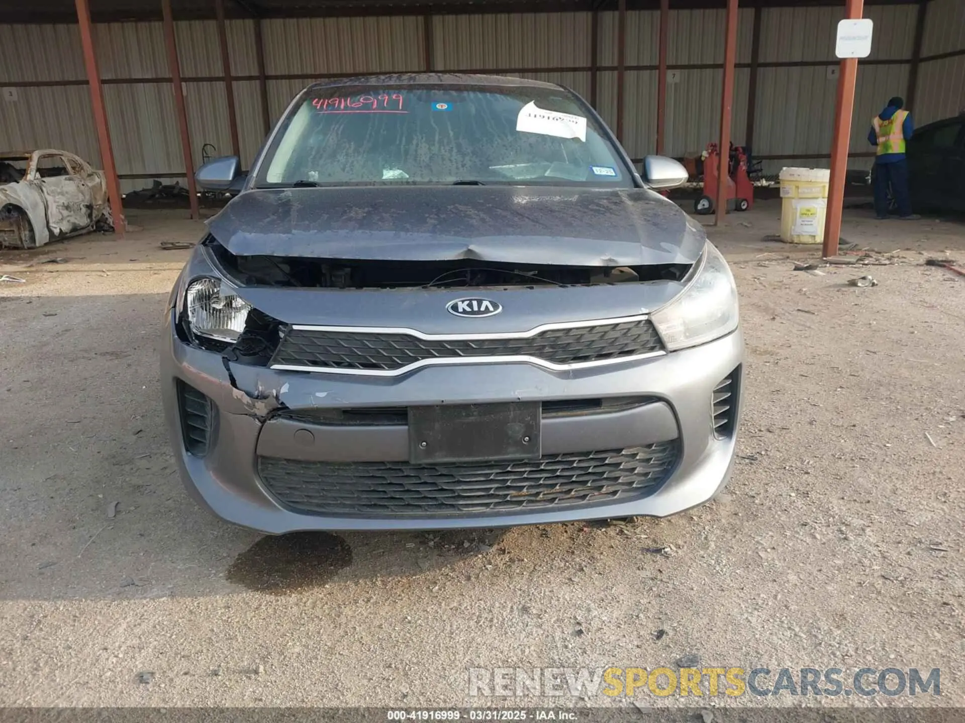 12 Photograph of a damaged car 3KPA24AD1LE295693 KIA RIO 2020