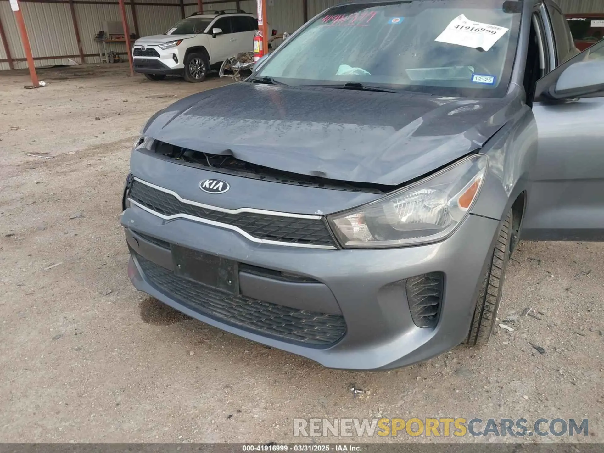 6 Photograph of a damaged car 3KPA24AD1LE295693 KIA RIO 2020