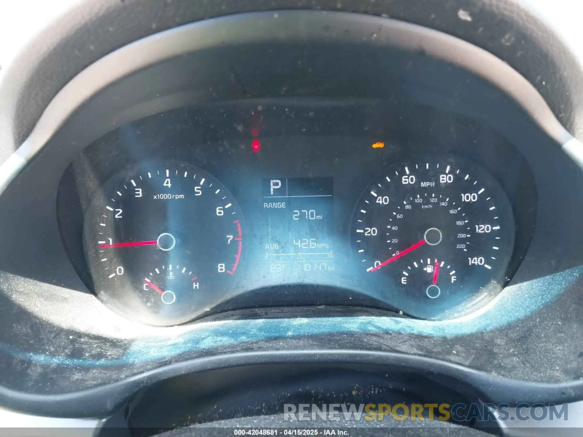 7 Photograph of a damaged car 3KPA24AD1LE299243 KIA RIO 2020