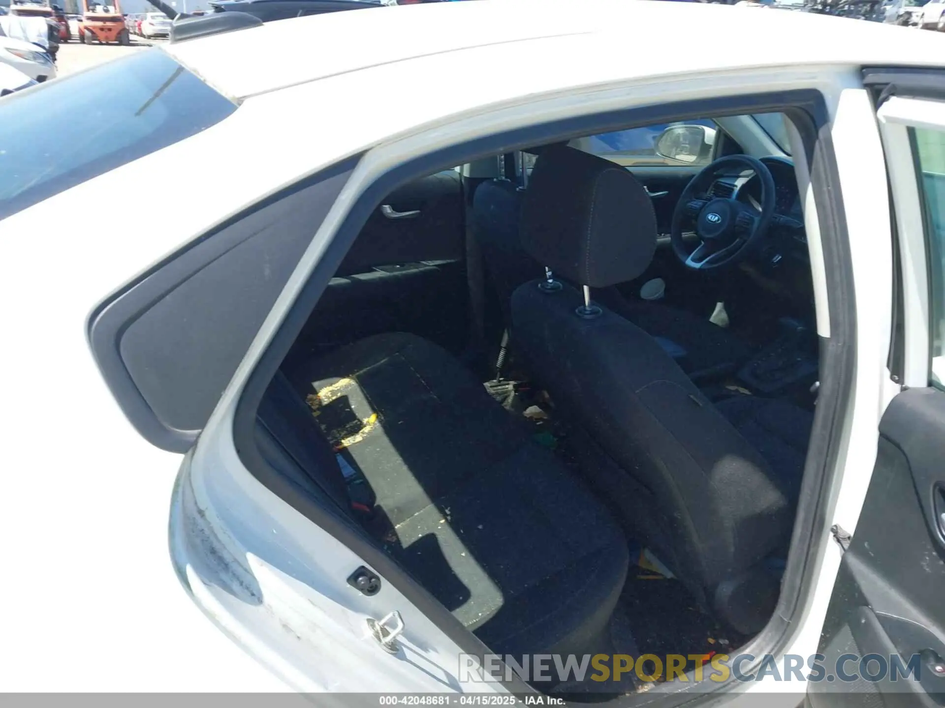8 Photograph of a damaged car 3KPA24AD1LE299243 KIA RIO 2020