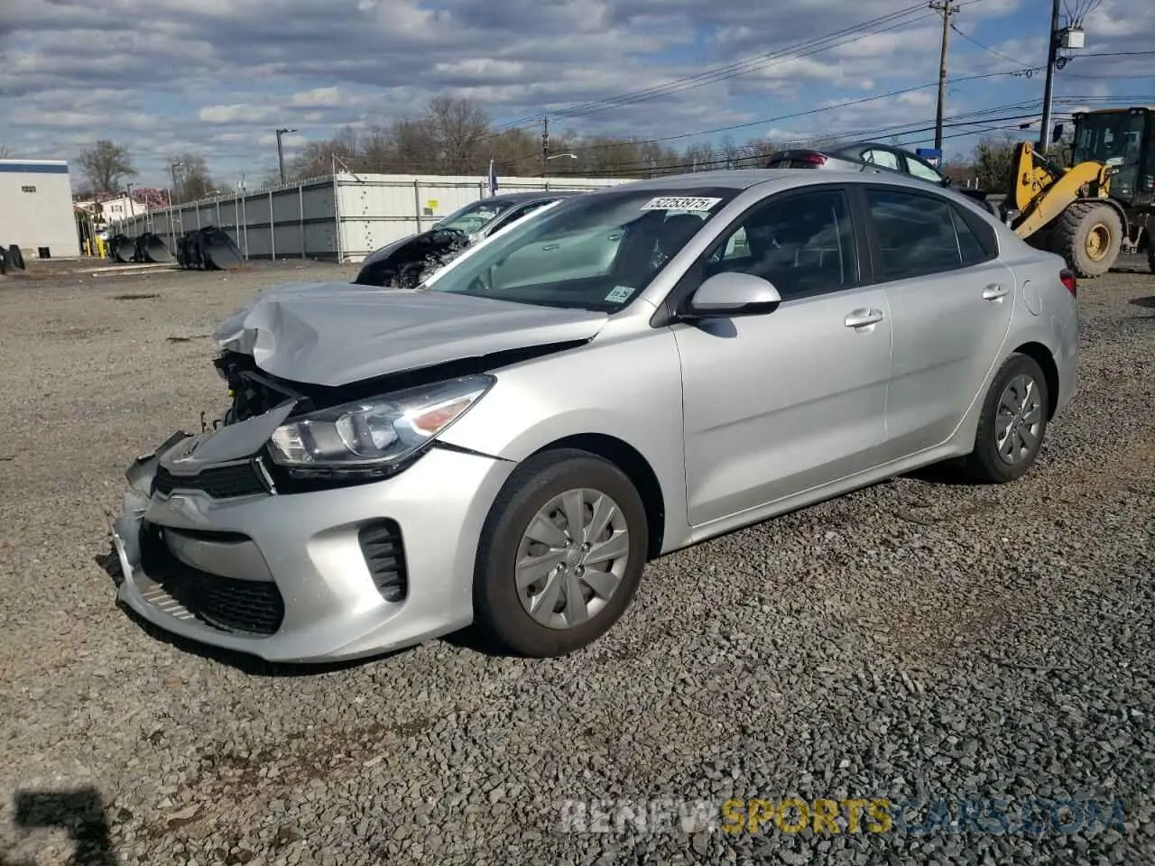 1 Photograph of a damaged car 3KPA24AD1LE302660 KIA RIO 2020