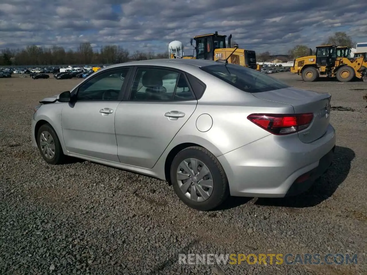 2 Photograph of a damaged car 3KPA24AD1LE302660 KIA RIO 2020