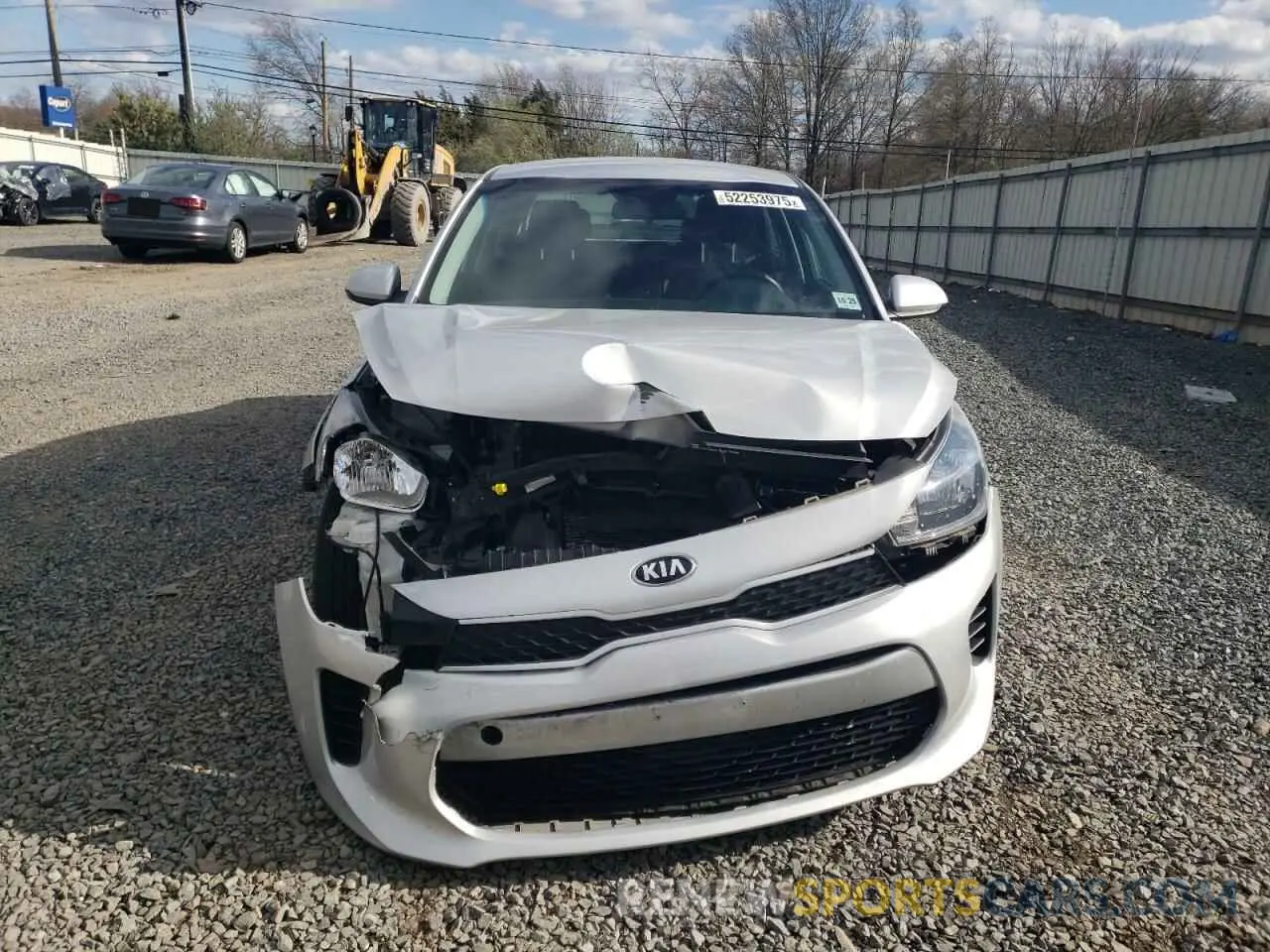 5 Photograph of a damaged car 3KPA24AD1LE302660 KIA RIO 2020