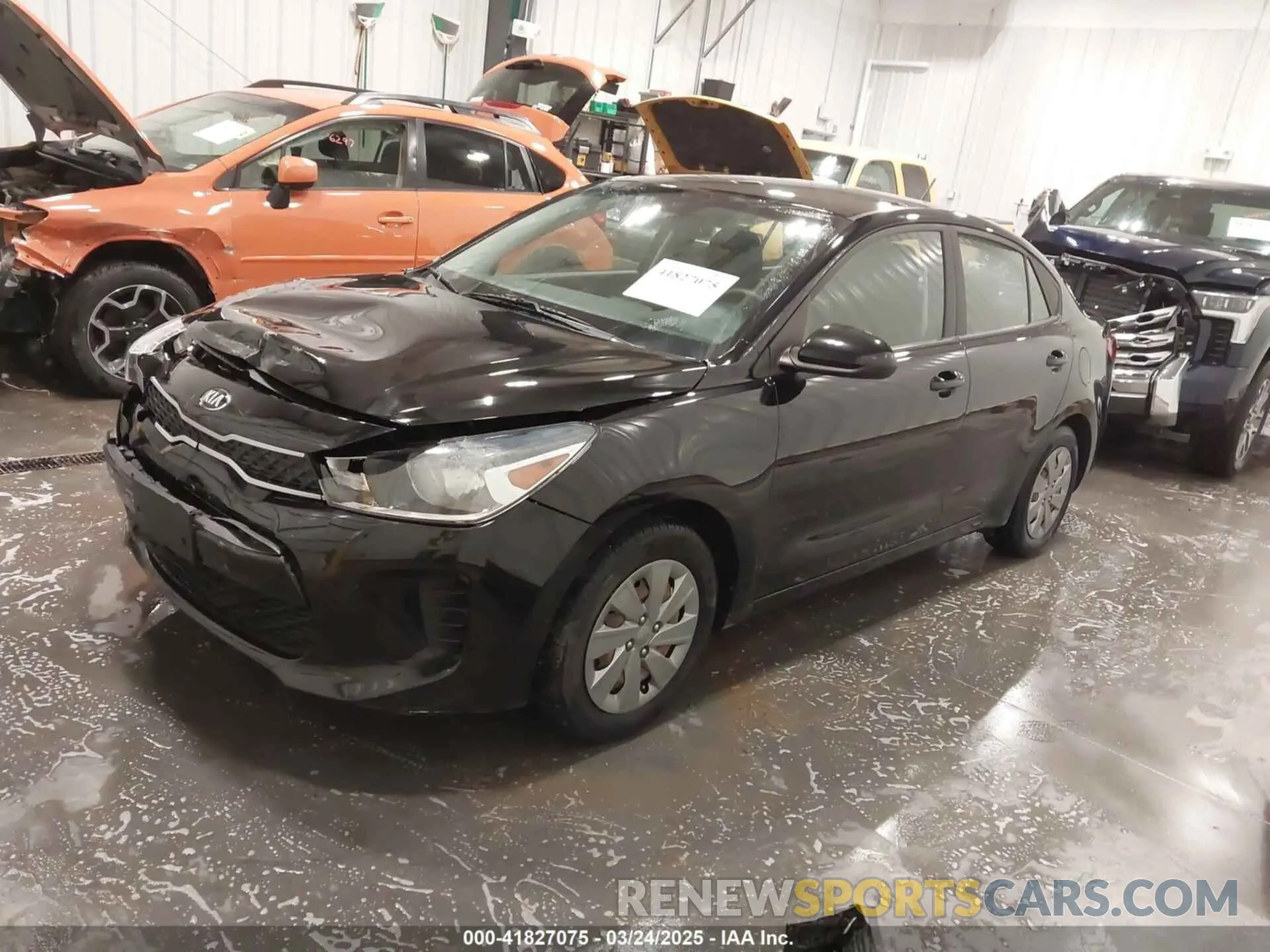 2 Photograph of a damaged car 3KPA24AD1LE308880 KIA RIO 2020