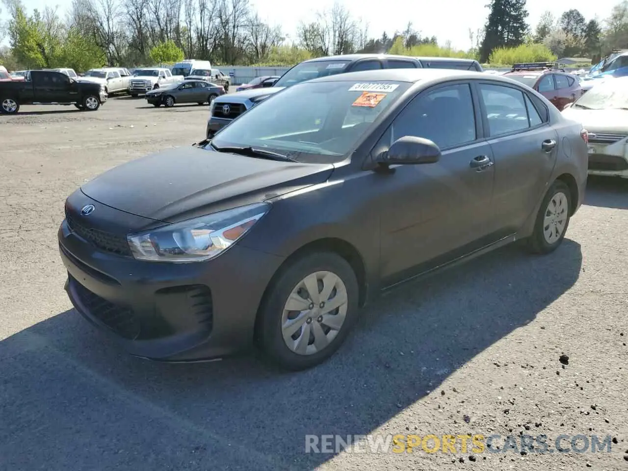 1 Photograph of a damaged car 3KPA24AD1LE321872 KIA RIO 2020