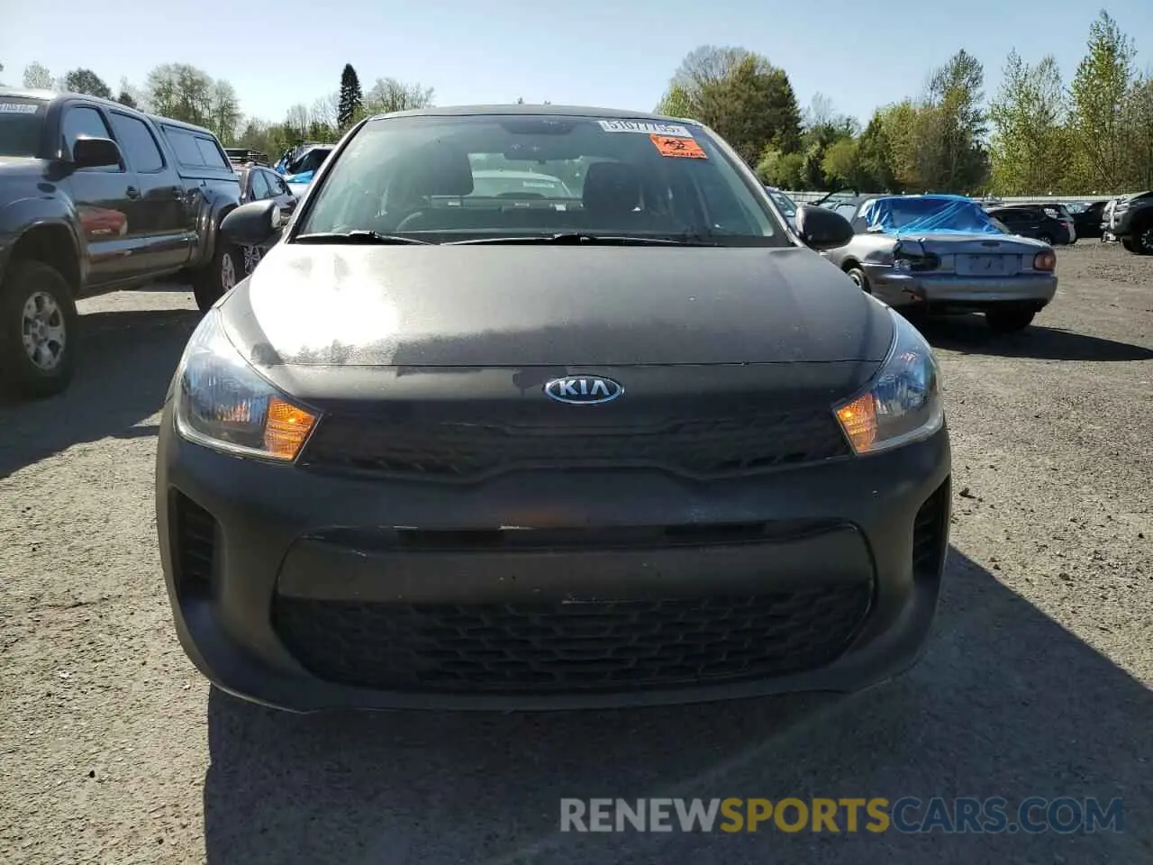 5 Photograph of a damaged car 3KPA24AD1LE321872 KIA RIO 2020