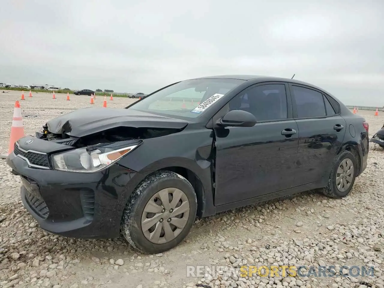 1 Photograph of a damaged car 3KPA24AD1LE335853 KIA RIO 2020