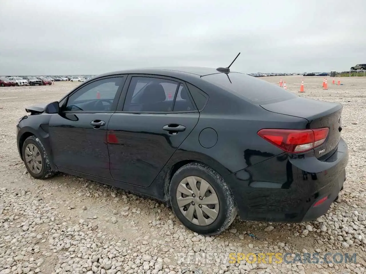 2 Photograph of a damaged car 3KPA24AD1LE335853 KIA RIO 2020