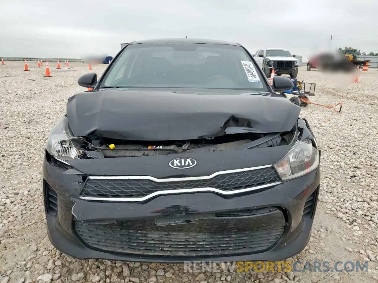 5 Photograph of a damaged car 3KPA24AD1LE335853 KIA RIO 2020