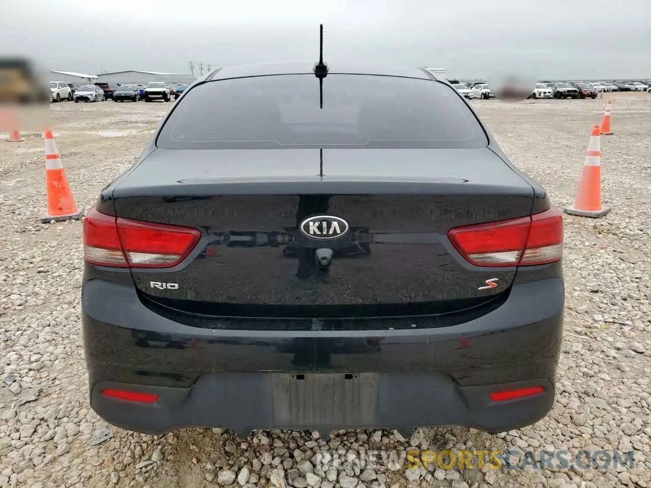 6 Photograph of a damaged car 3KPA24AD1LE335853 KIA RIO 2020