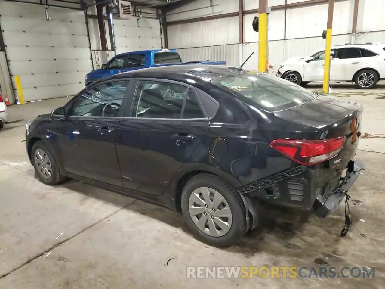 2 Photograph of a damaged car 3KPA24AD1LE357321 KIA RIO 2020