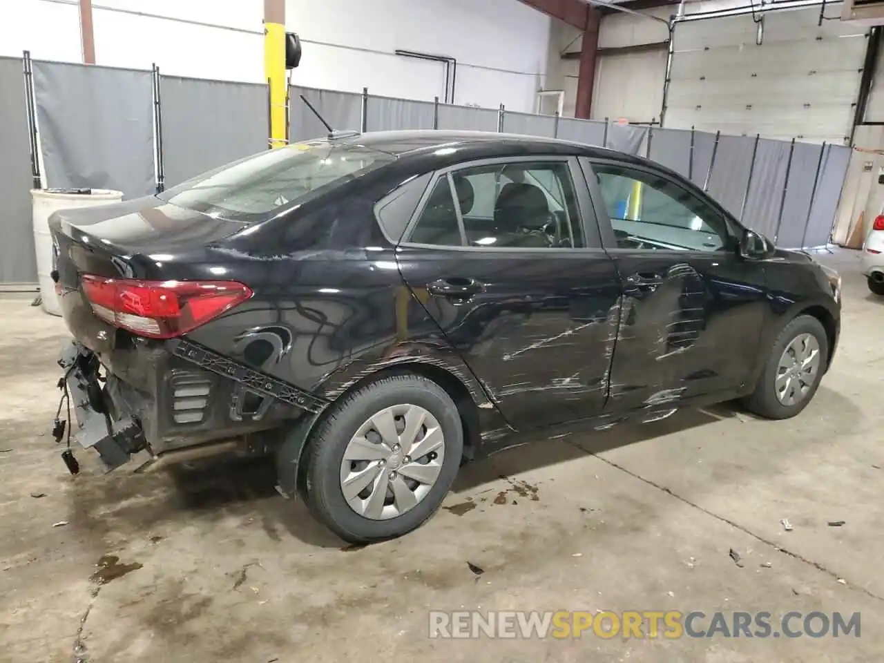 3 Photograph of a damaged car 3KPA24AD1LE357321 KIA RIO 2020