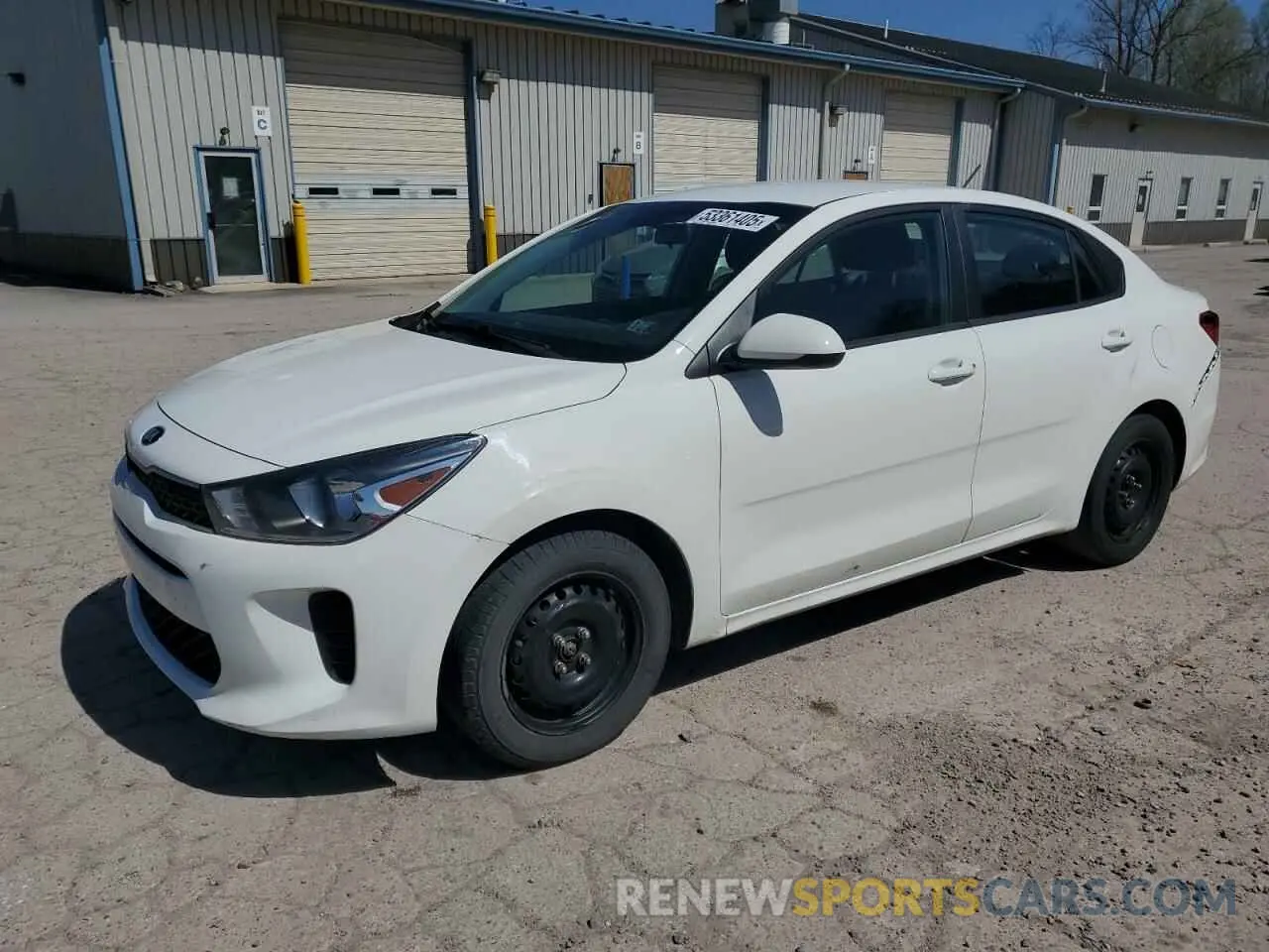 1 Photograph of a damaged car 3KPA24AD2LE256434 KIA RIO 2020