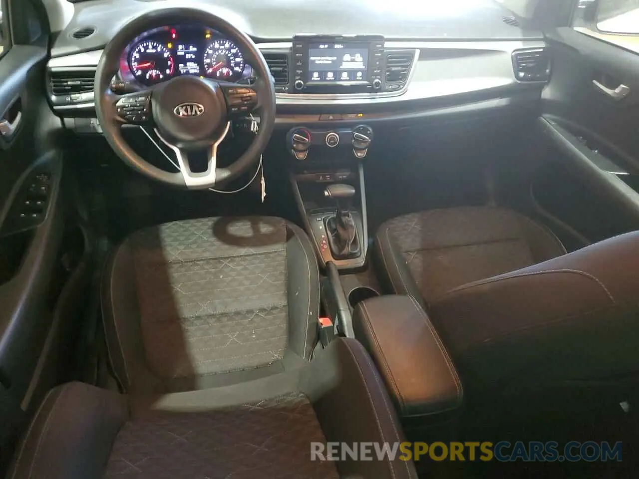 8 Photograph of a damaged car 3KPA24AD2LE256434 KIA RIO 2020