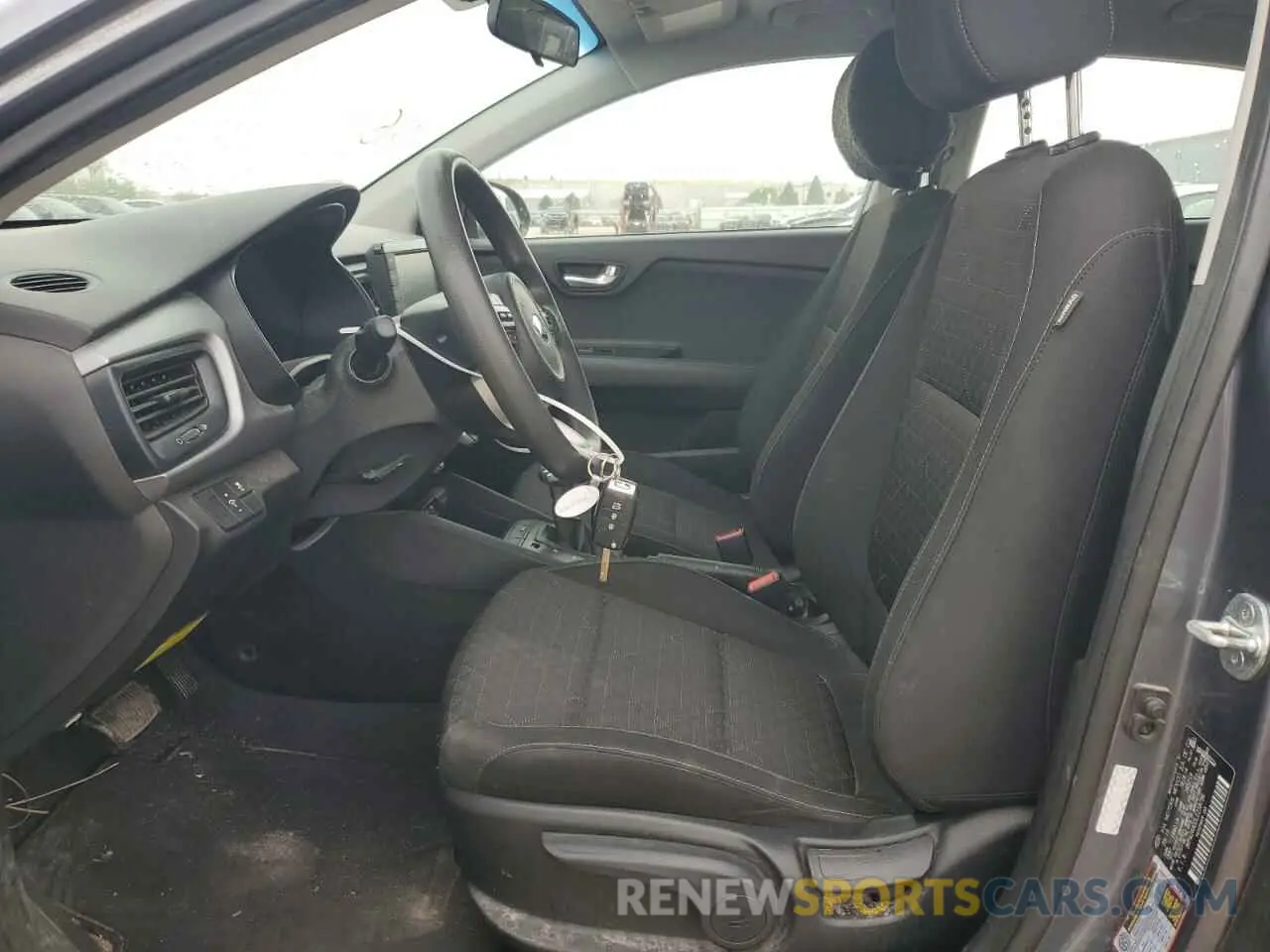 7 Photograph of a damaged car 3KPA24AD2LE258796 KIA RIO 2020