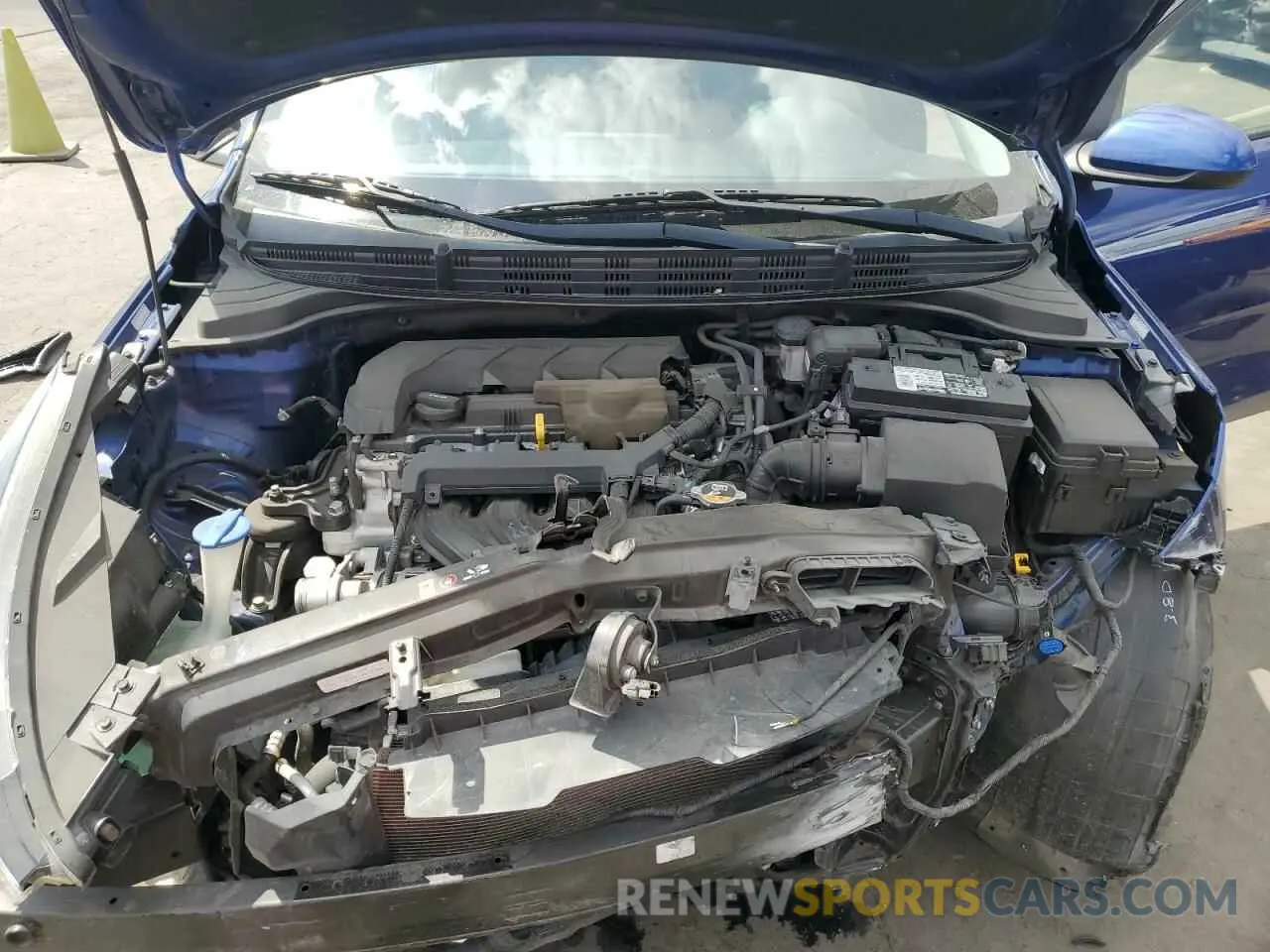 11 Photograph of a damaged car 3KPA24AD2LE260998 KIA RIO 2020