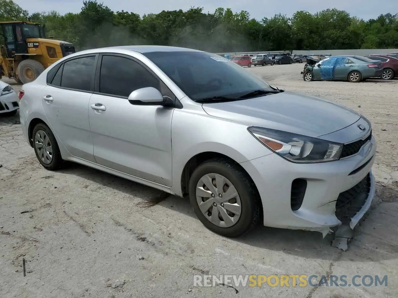 4 Photograph of a damaged car 3KPA24AD2LE268132 KIA RIO 2020