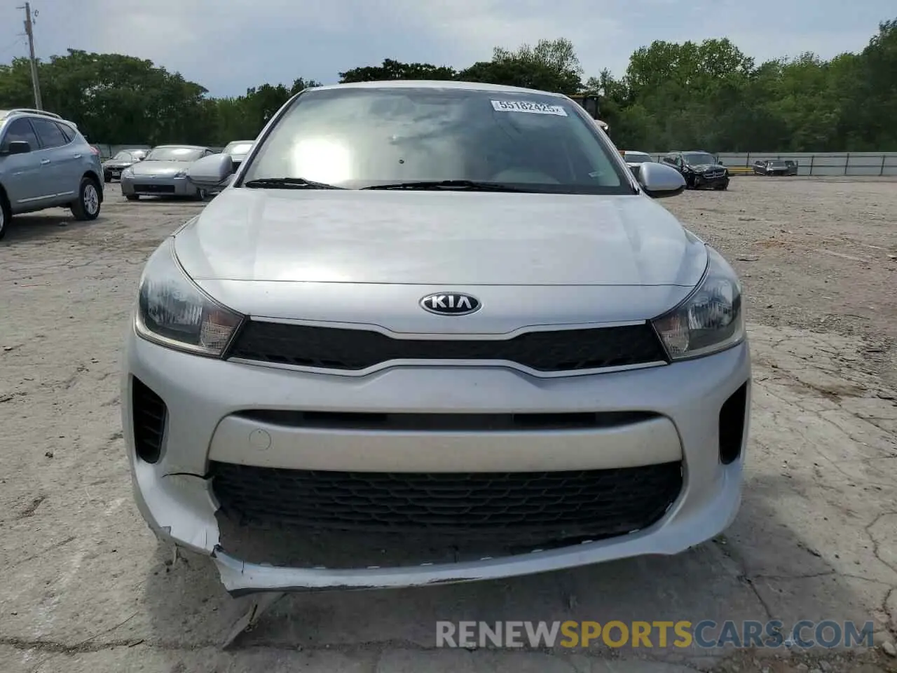 5 Photograph of a damaged car 3KPA24AD2LE268132 KIA RIO 2020
