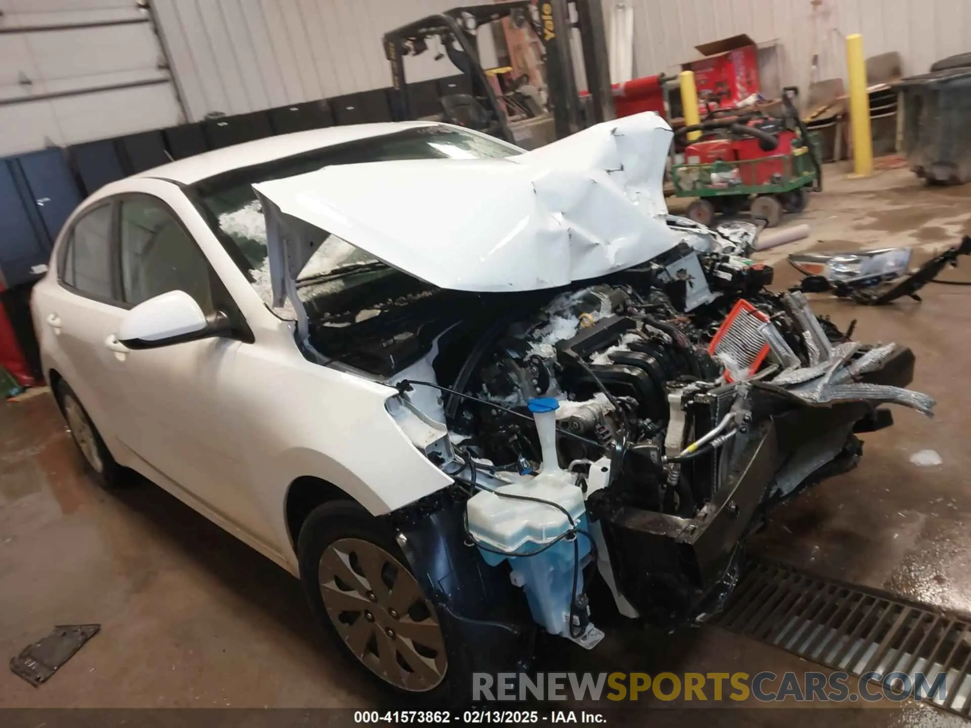 1 Photograph of a damaged car 3KPA24AD2LE278269 KIA RIO 2020