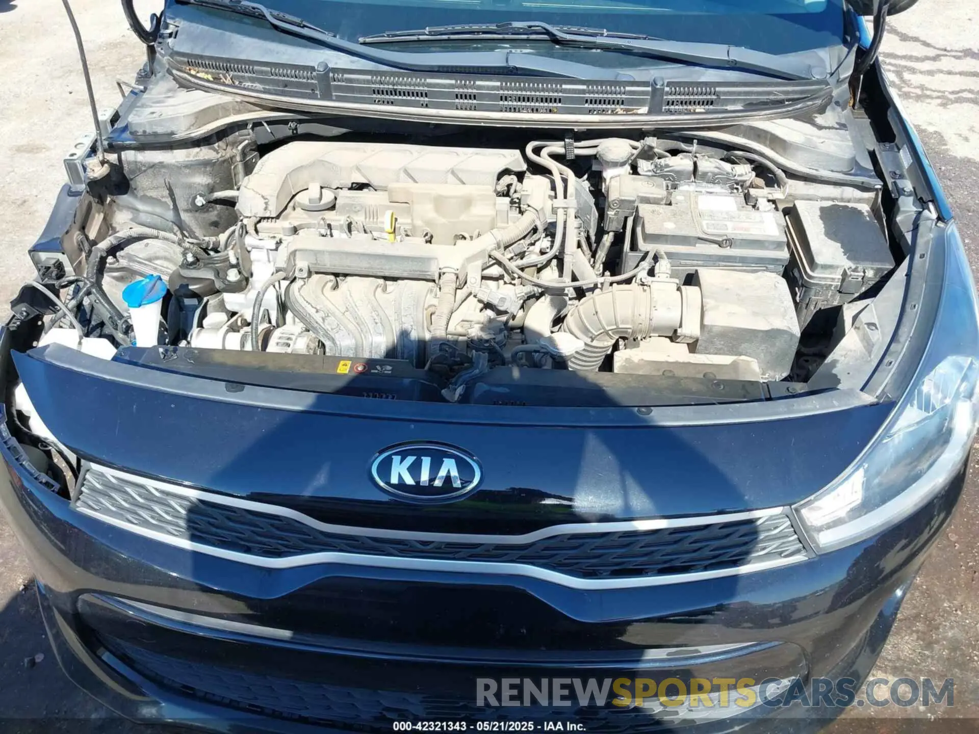 10 Photograph of a damaged car 3KPA24AD2LE283536 KIA RIO 2020