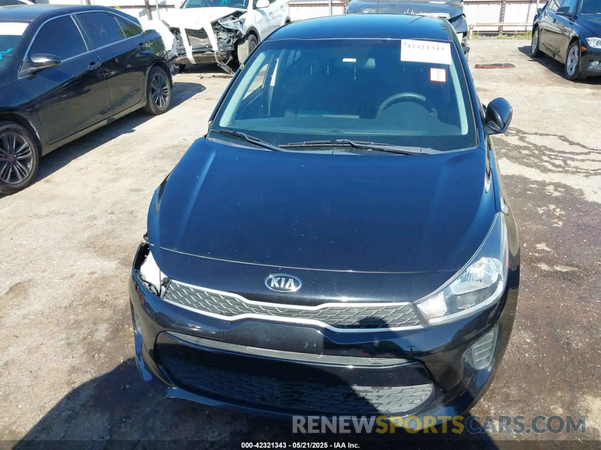 13 Photograph of a damaged car 3KPA24AD2LE283536 KIA RIO 2020