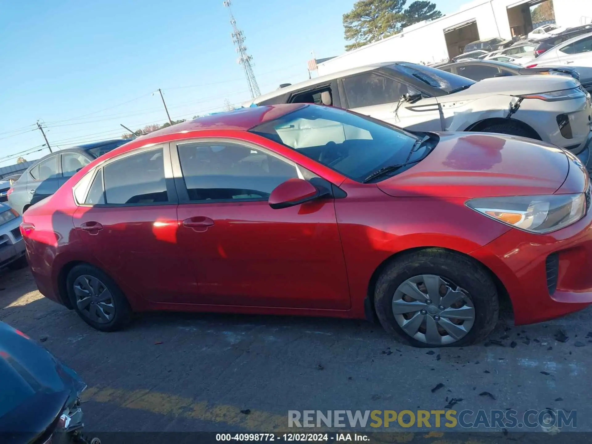 13 Photograph of a damaged car 3KPA24AD2LE284668 KIA RIO 2020