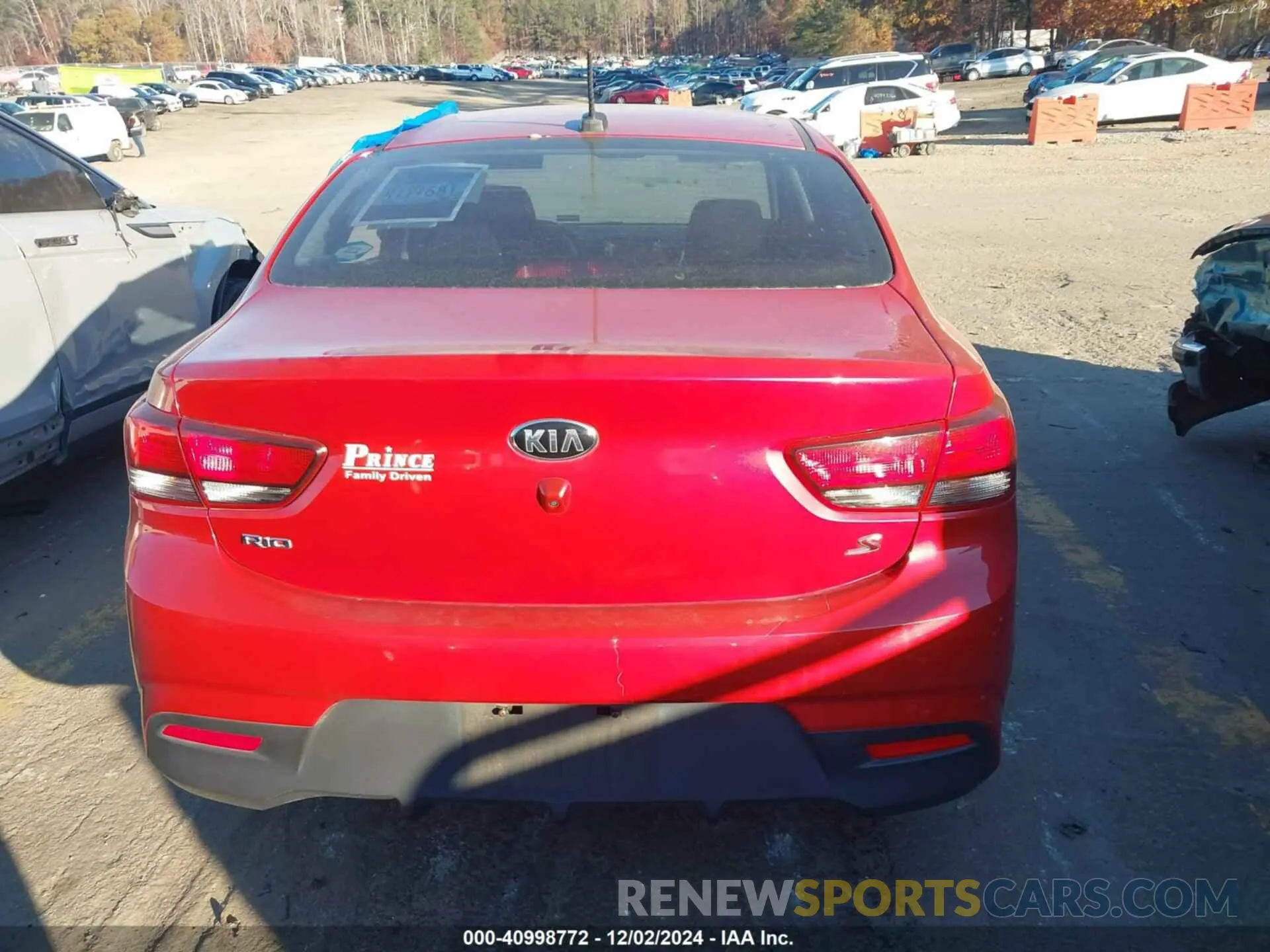 16 Photograph of a damaged car 3KPA24AD2LE284668 KIA RIO 2020