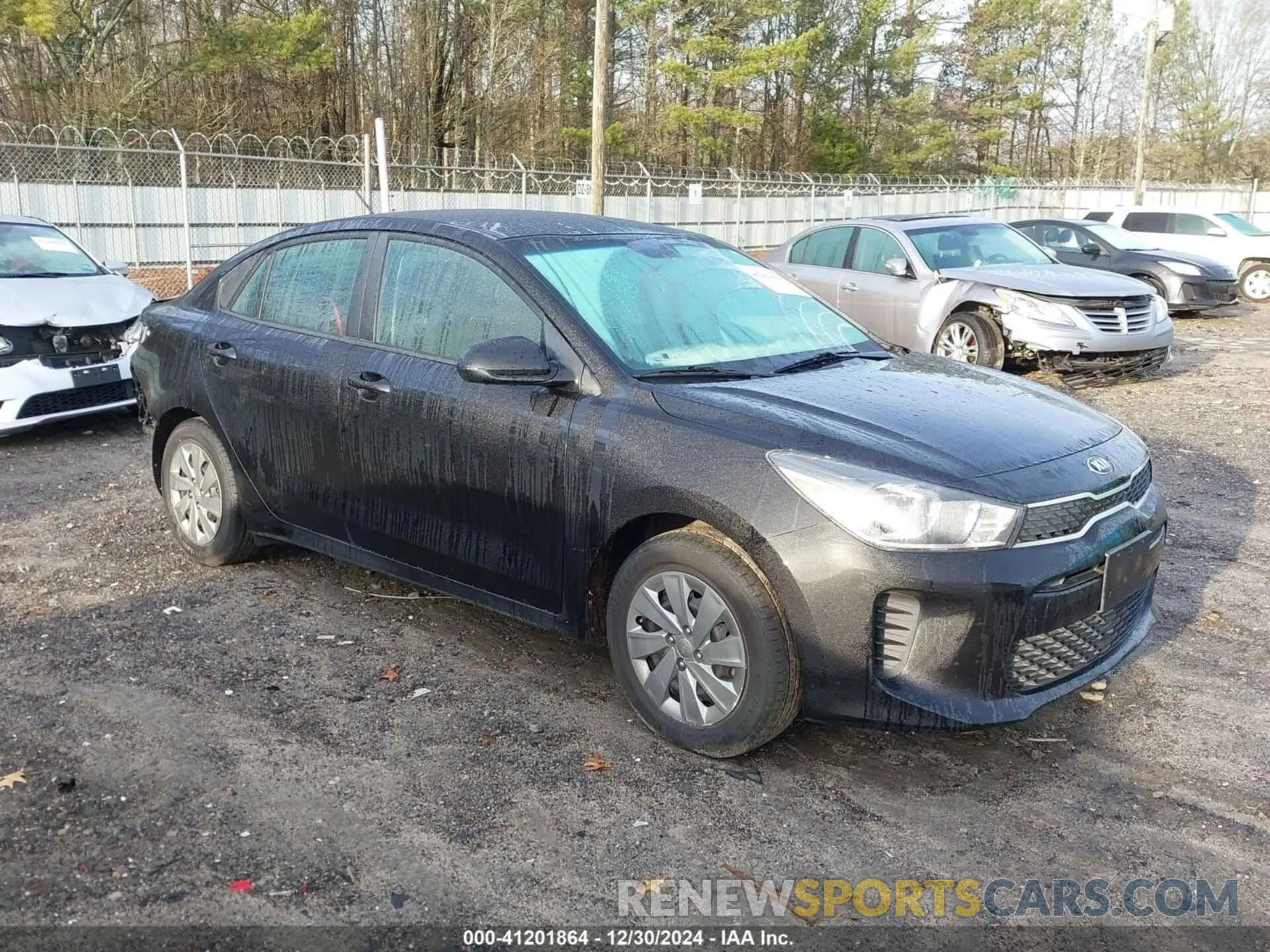 1 Photograph of a damaged car 3KPA24AD2LE297890 KIA RIO 2020