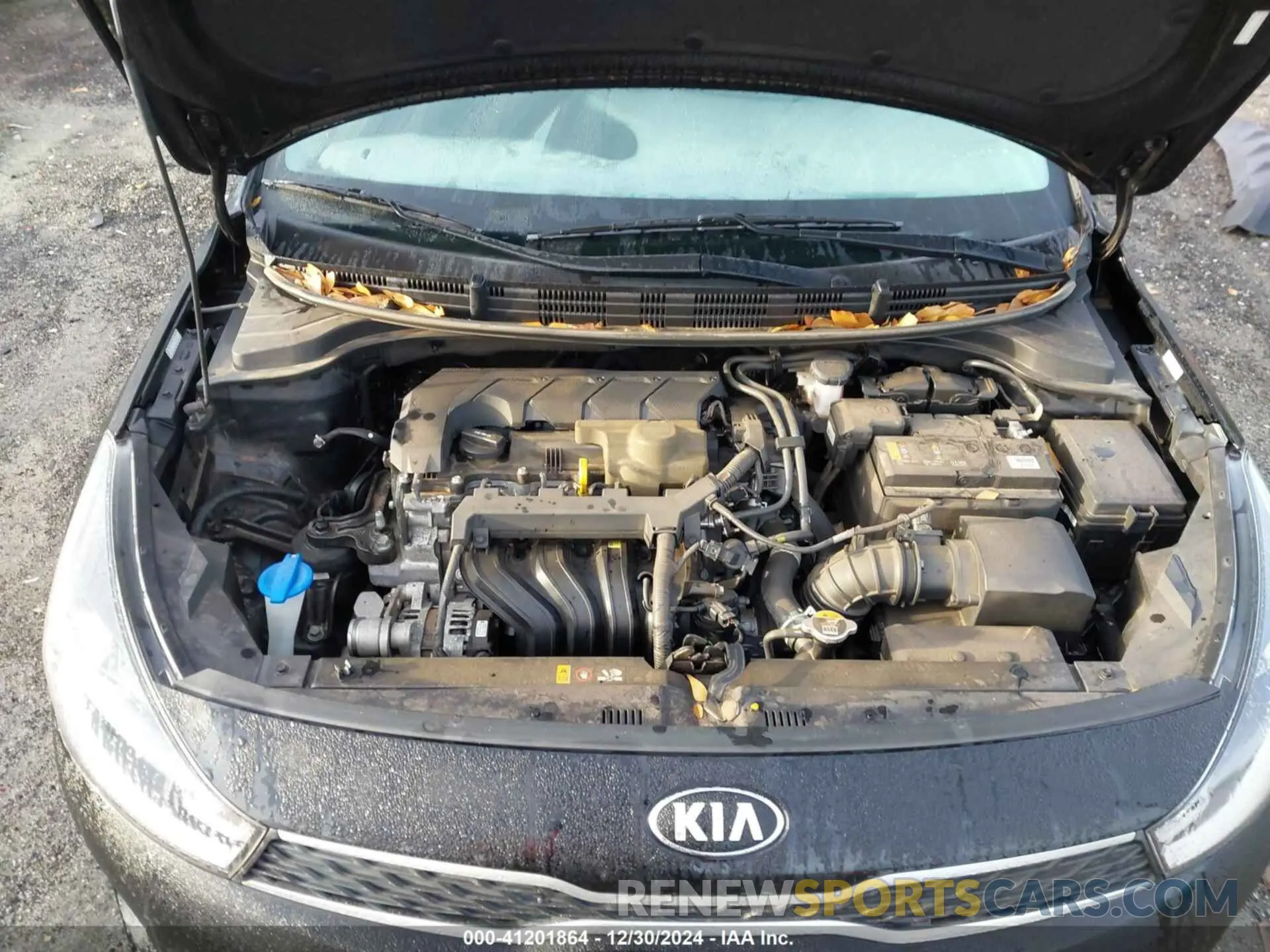 10 Photograph of a damaged car 3KPA24AD2LE297890 KIA RIO 2020