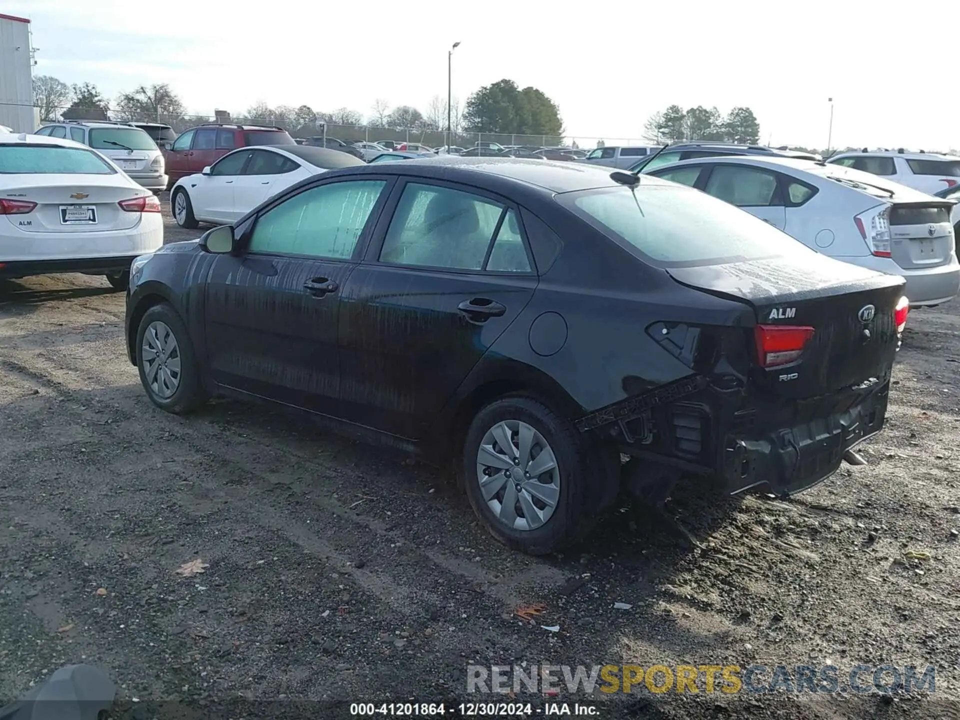 3 Photograph of a damaged car 3KPA24AD2LE297890 KIA RIO 2020