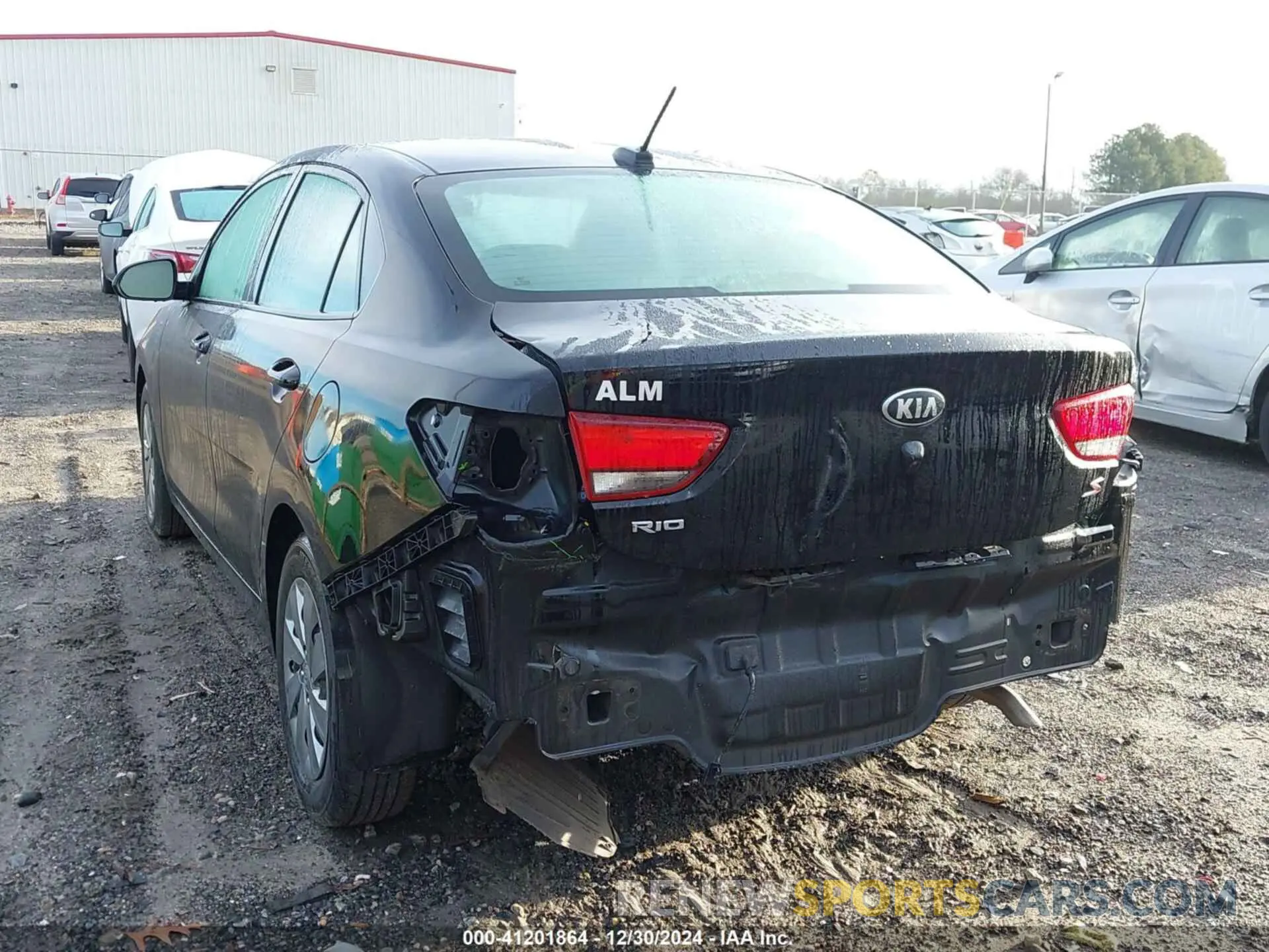 6 Photograph of a damaged car 3KPA24AD2LE297890 KIA RIO 2020
