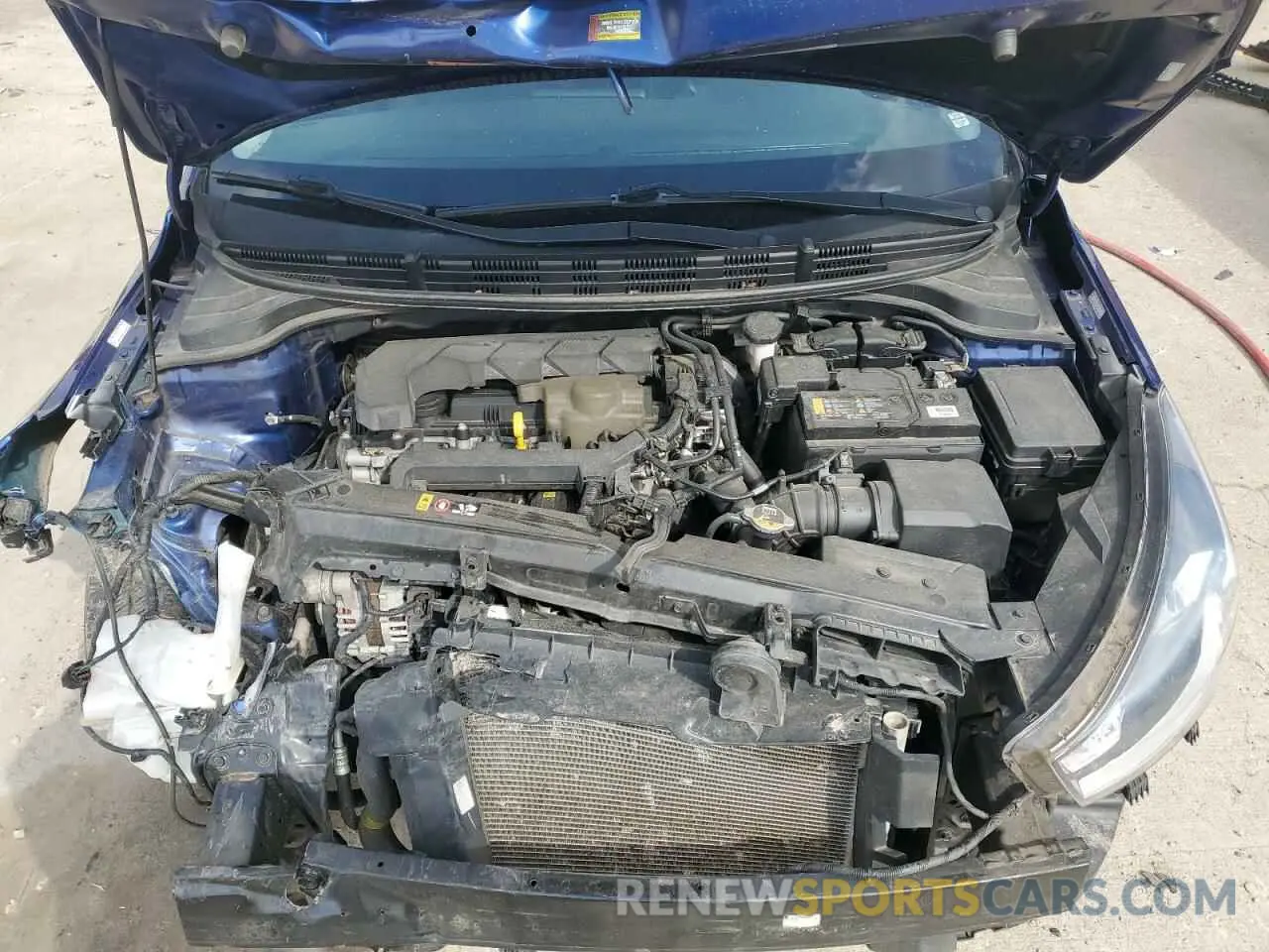 11 Photograph of a damaged car 3KPA24AD2LE318477 KIA RIO 2020