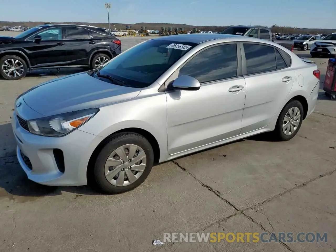 1 Photograph of a damaged car 3KPA24AD2LE320925 KIA RIO 2020