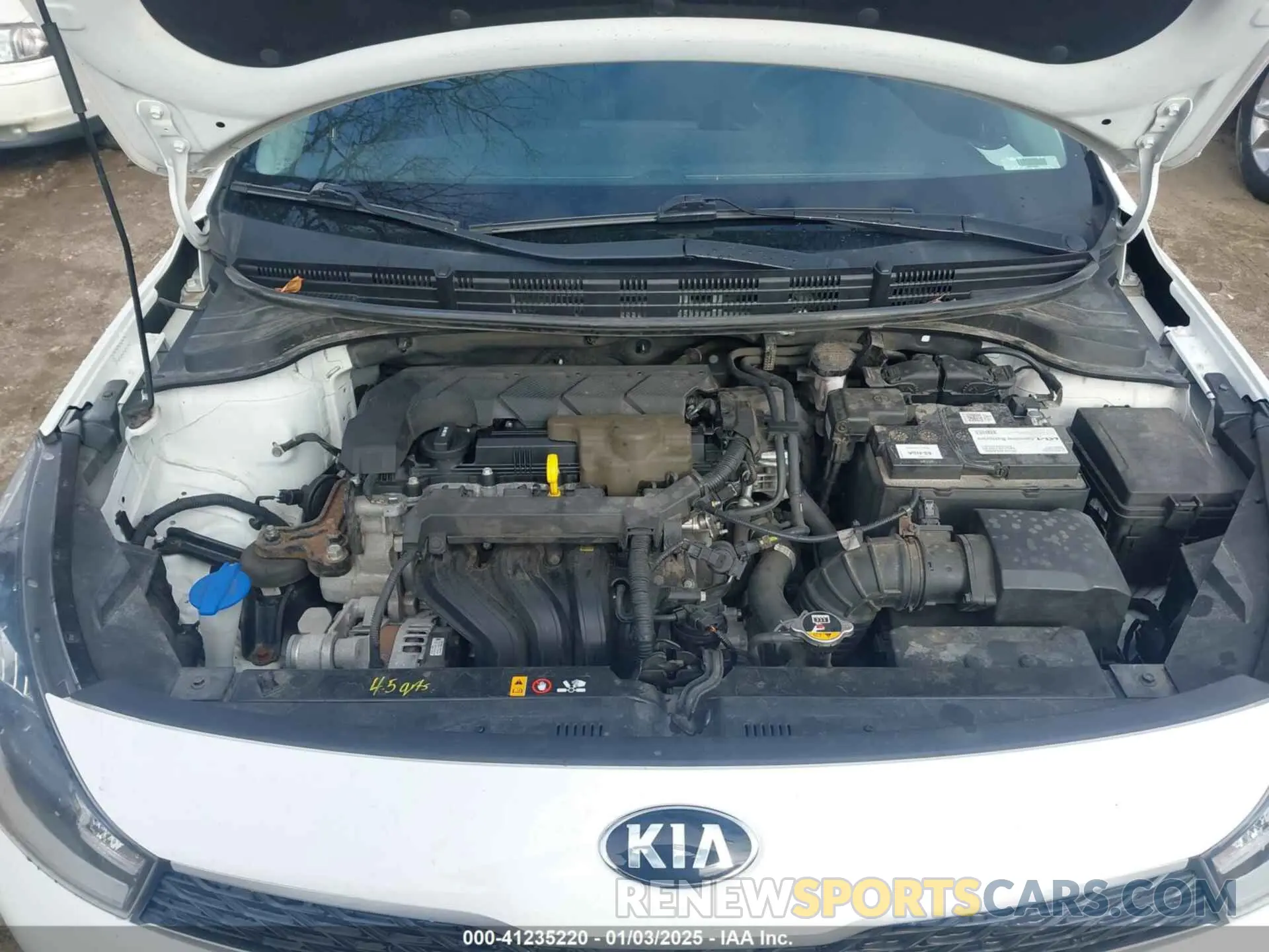 10 Photograph of a damaged car 3KPA24AD2LE322299 KIA RIO 2020