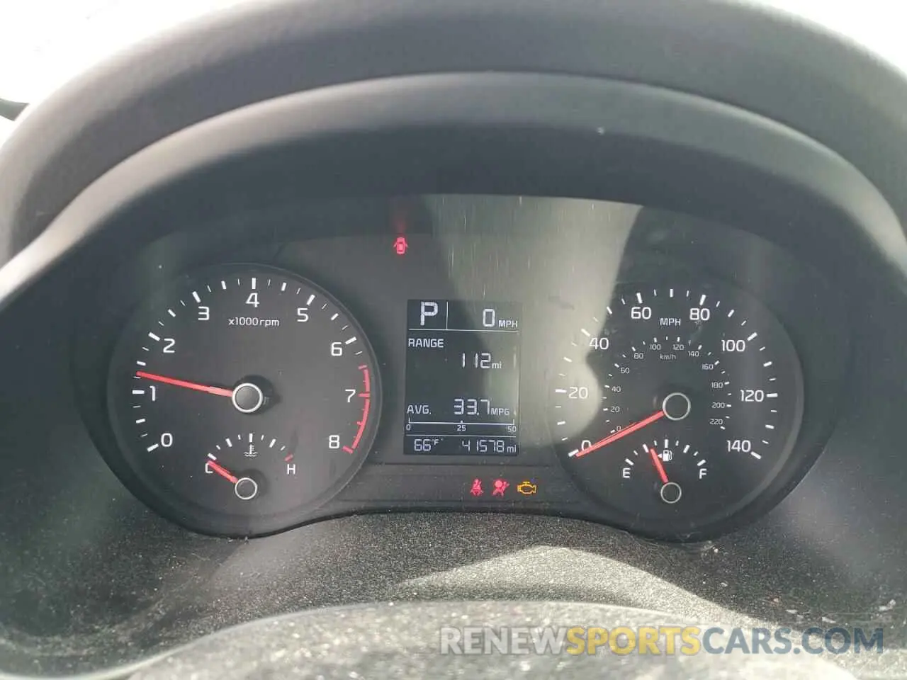 9 Photograph of a damaged car 3KPA24AD2LE329723 KIA RIO 2020