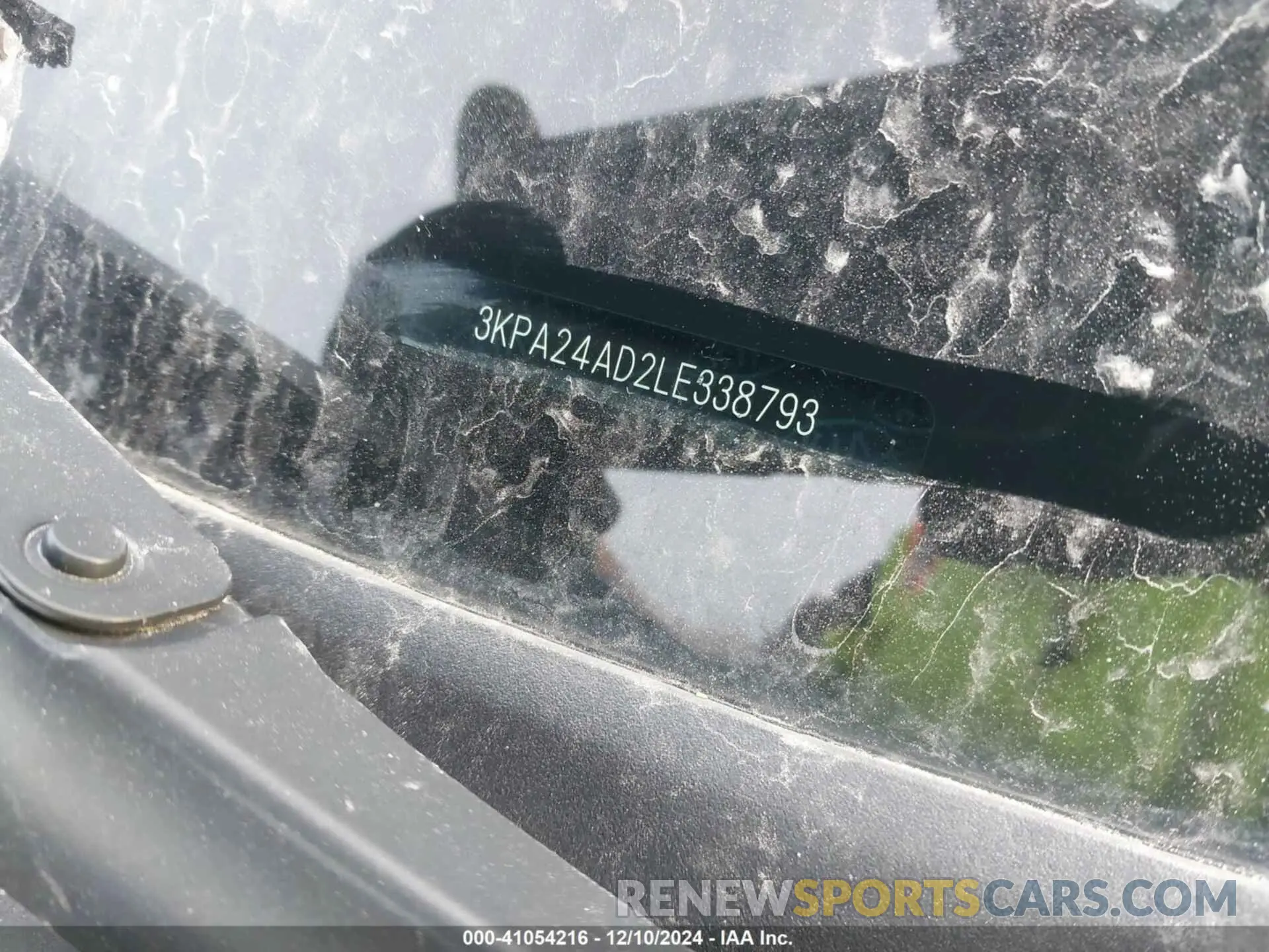 9 Photograph of a damaged car 3KPA24AD2LE338793 KIA RIO 2020