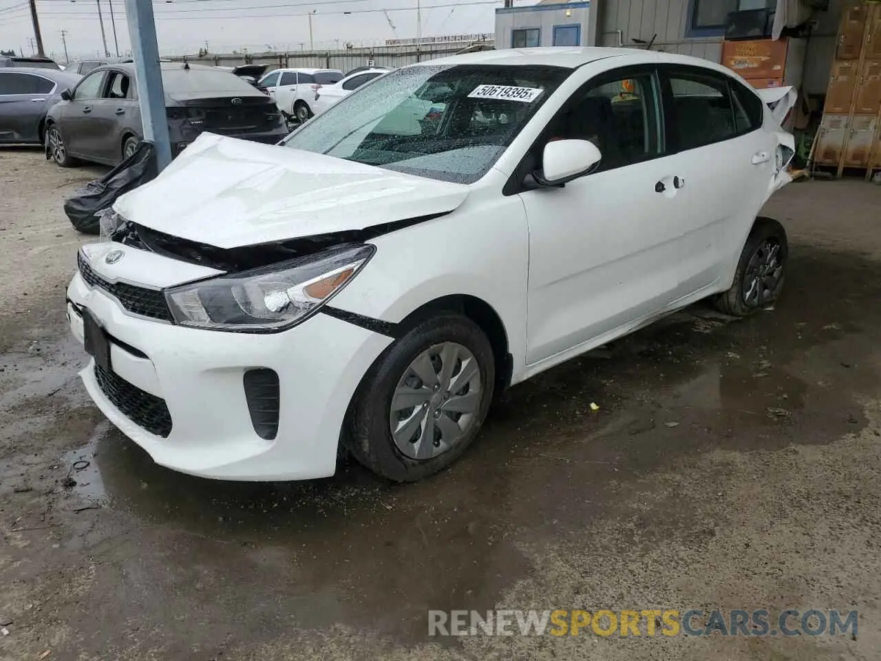 1 Photograph of a damaged car 3KPA24AD2LE356159 KIA RIO 2020