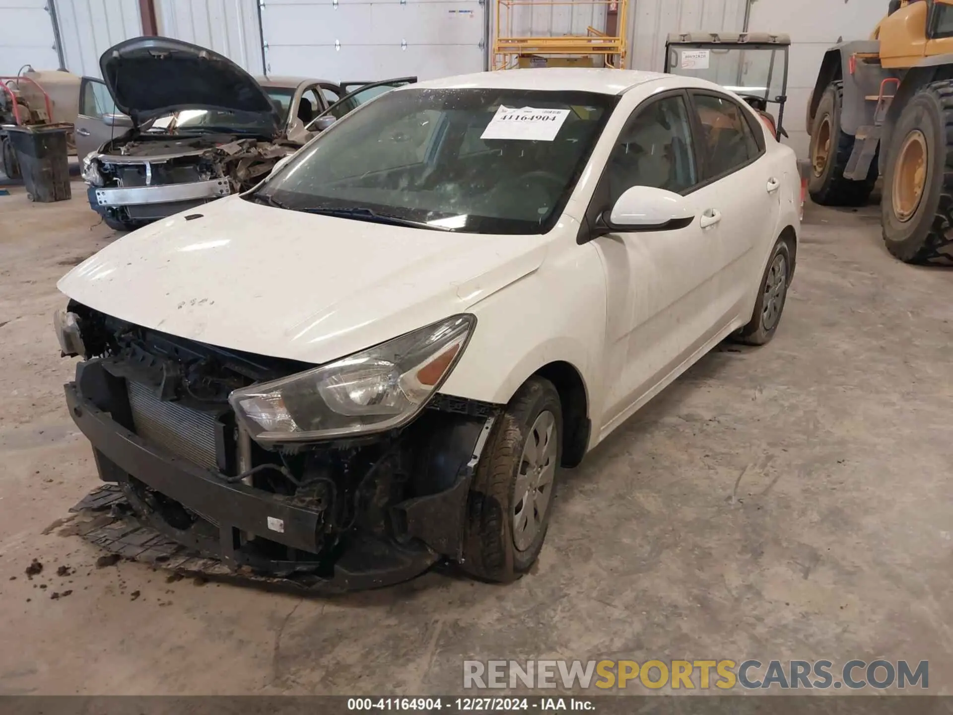 2 Photograph of a damaged car 3KPA24AD2LE357540 KIA RIO 2020