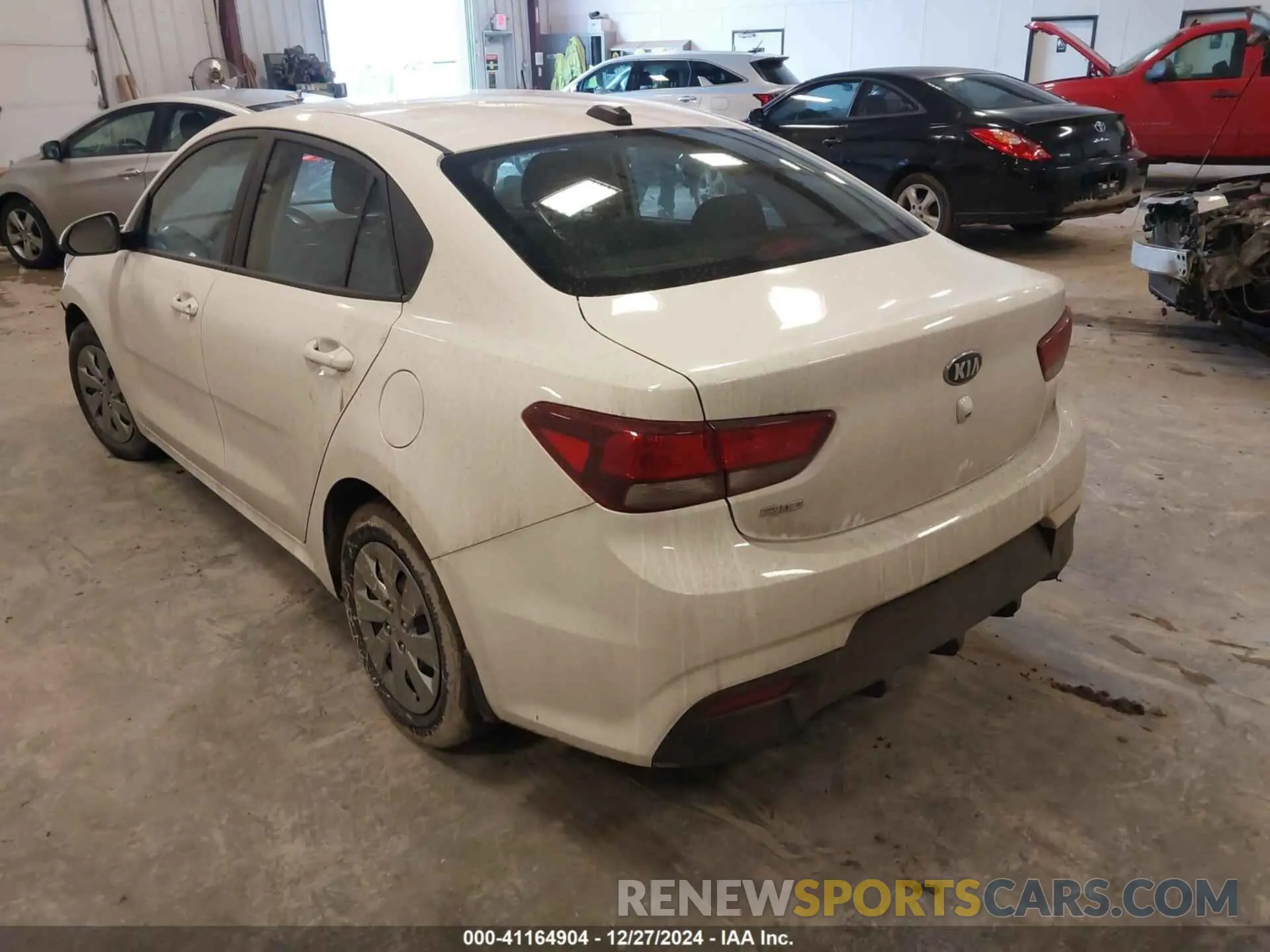 3 Photograph of a damaged car 3KPA24AD2LE357540 KIA RIO 2020
