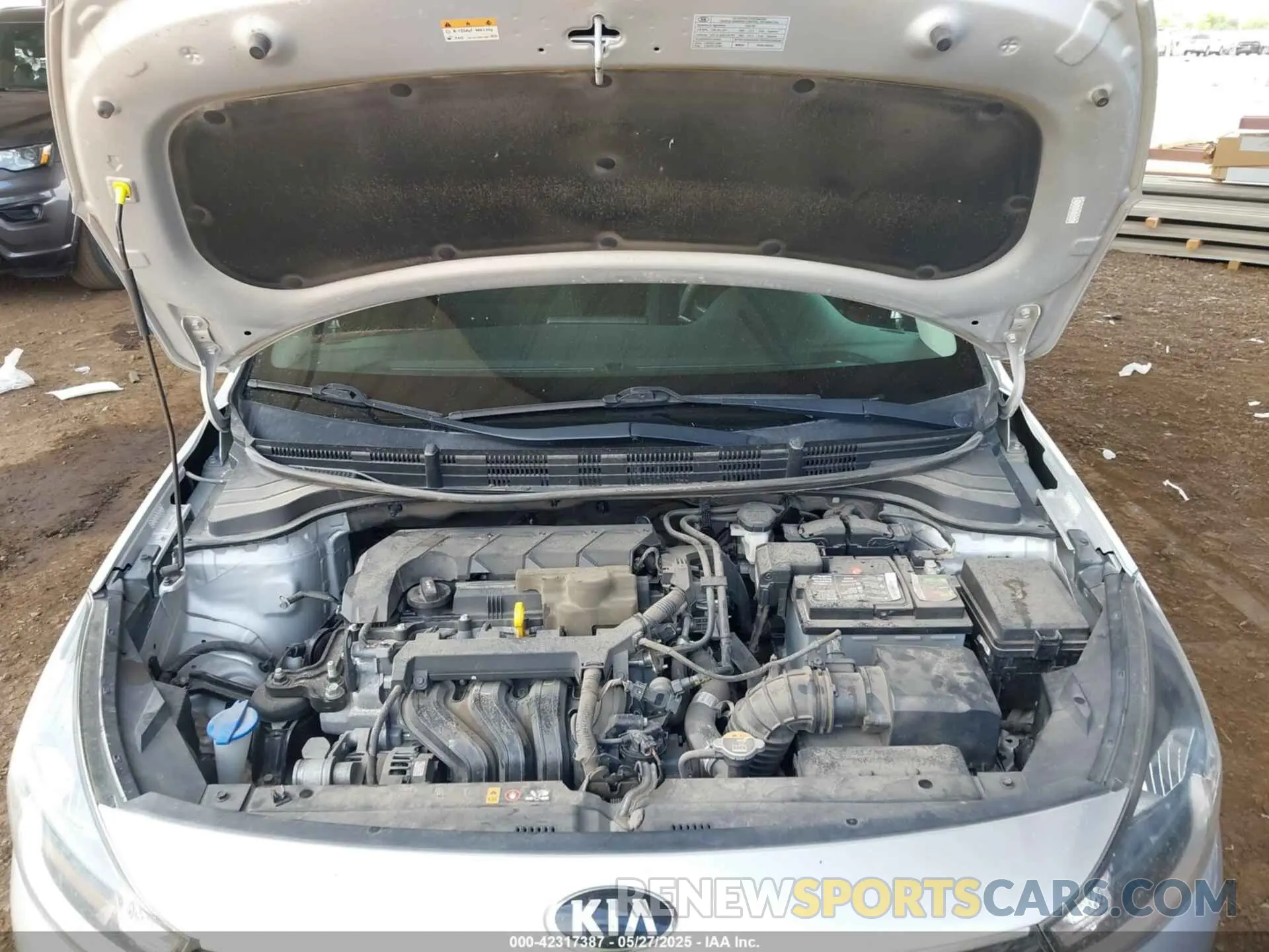 10 Photograph of a damaged car 3KPA24AD3LE273260 KIA RIO 2020