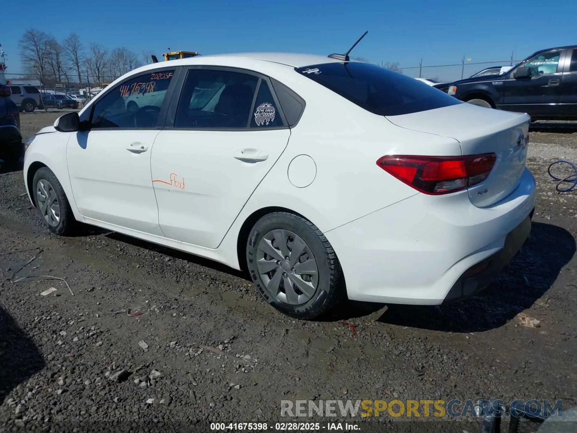 3 Photograph of a damaged car 3KPA24AD3LE279494 KIA RIO 2020